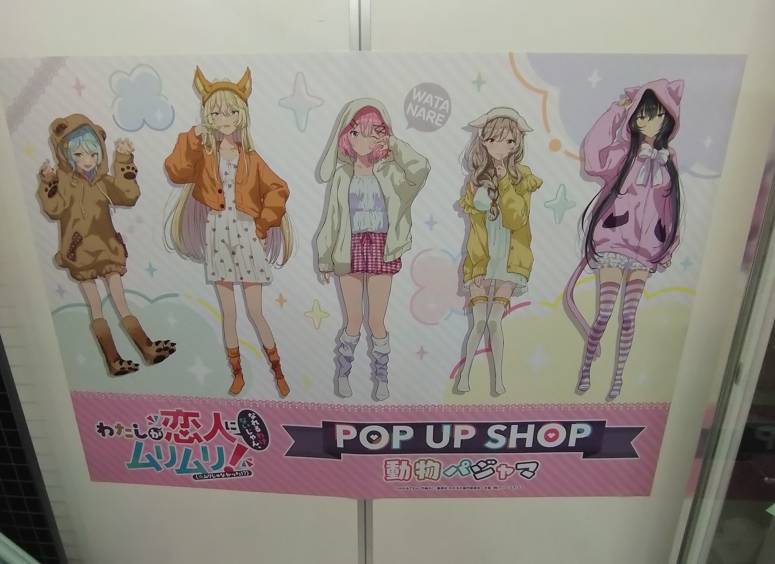 わたなれPOP UP SHOP行ってきた！！｜立風太