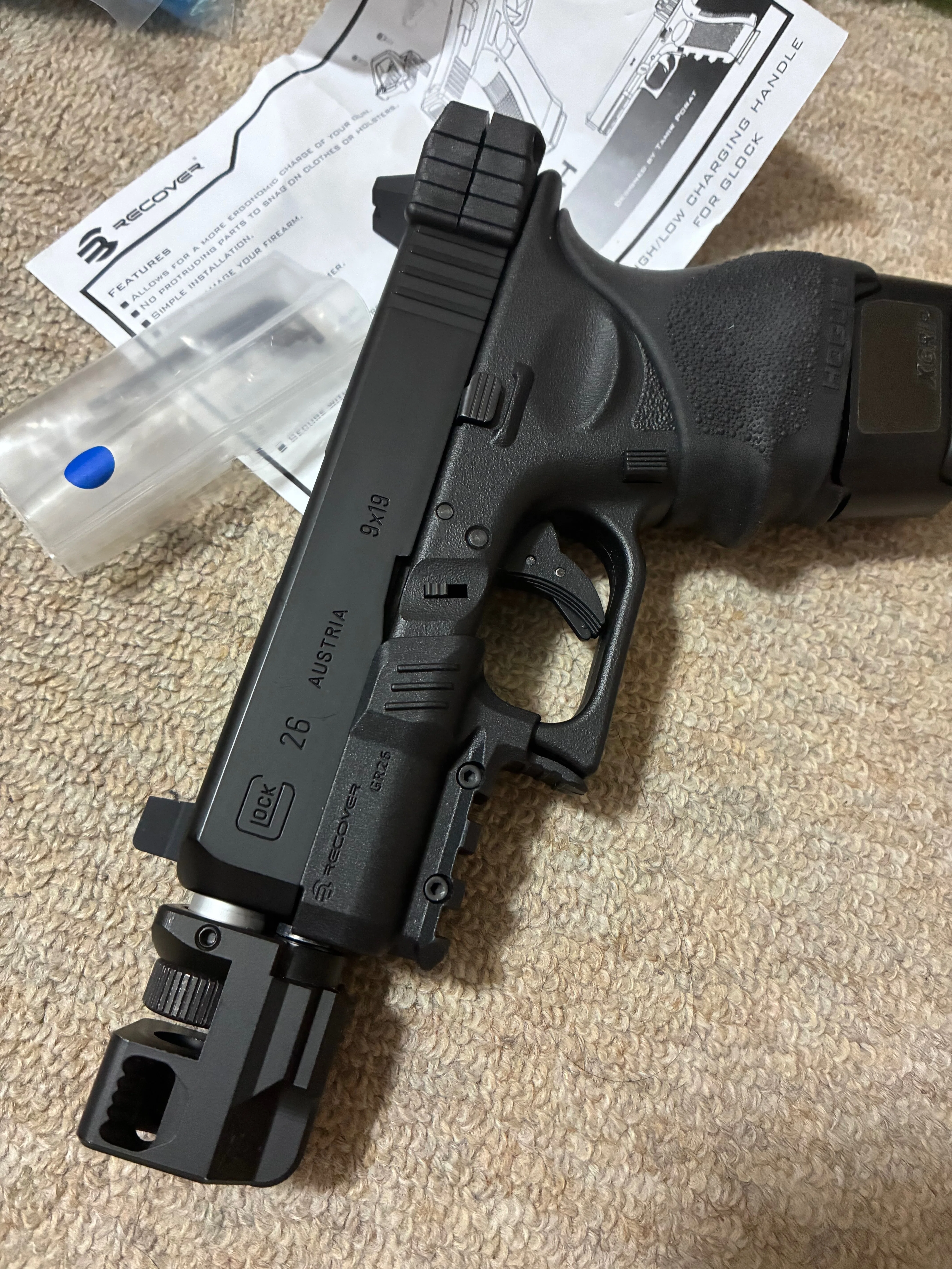 政治的に正しい」Glock26アドバンスを作ってみた｜ただの温泉カピバラ