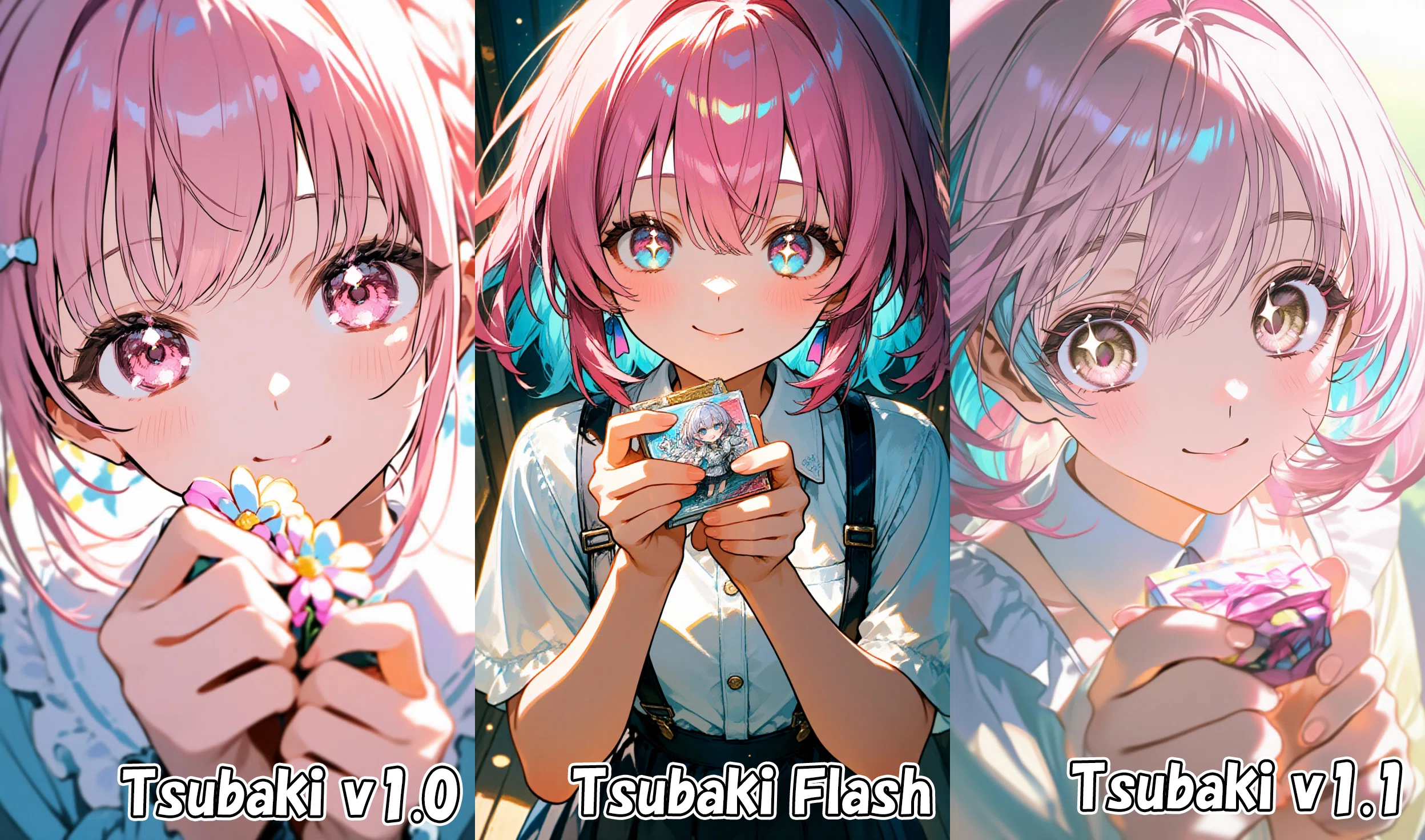 PixAI/Tsubaki】美少女特化3モデルを徹底検証してみた【画質・構図