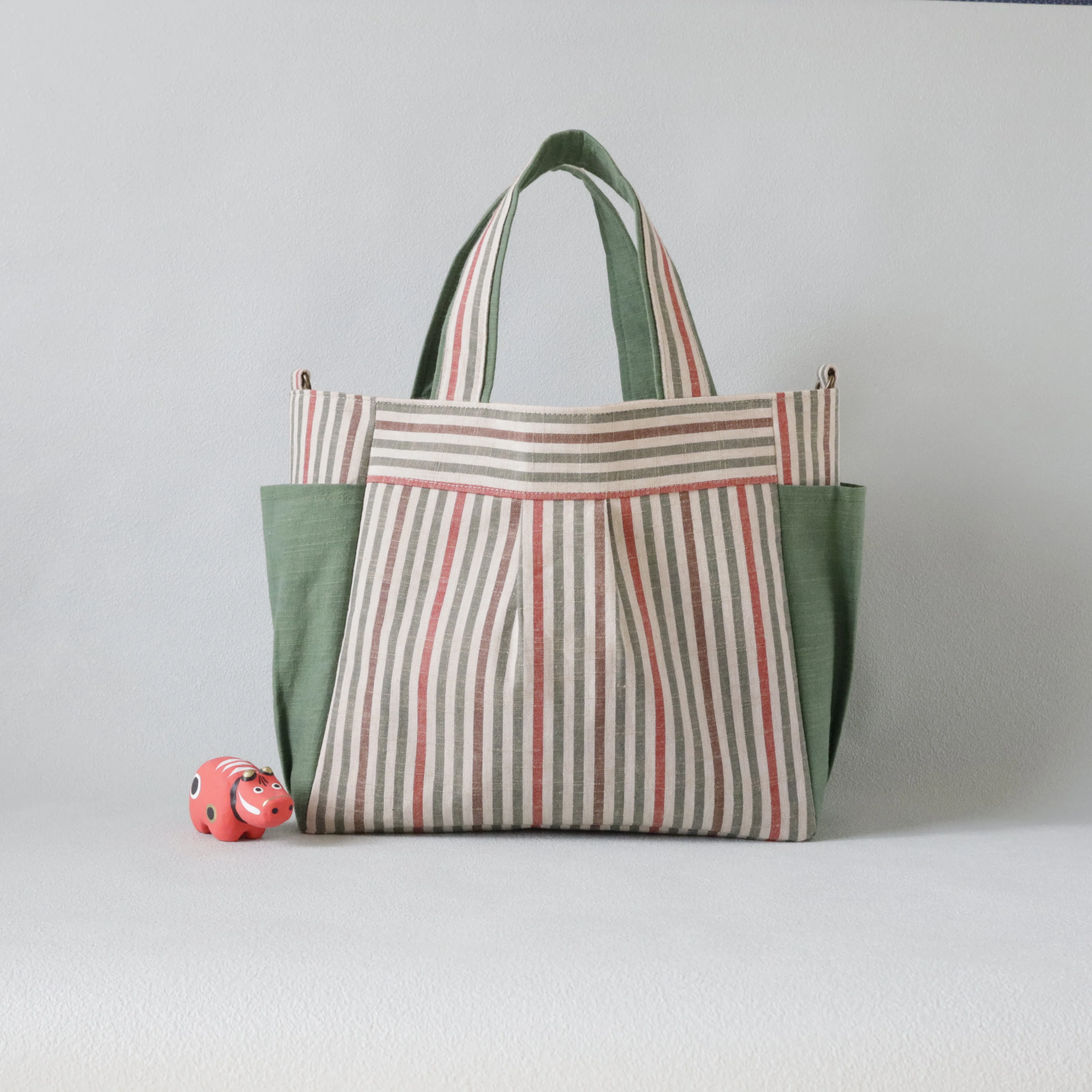 シンプルで使いやすい、会津木綿バッグの魅力｜noko