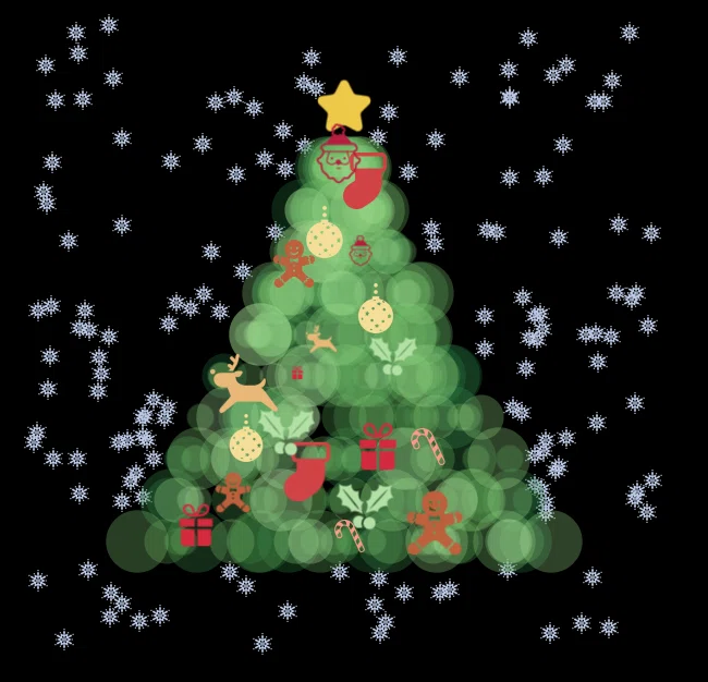 Tableauのマークレイヤー機能を使ってクリスマスツリーをつくってみま