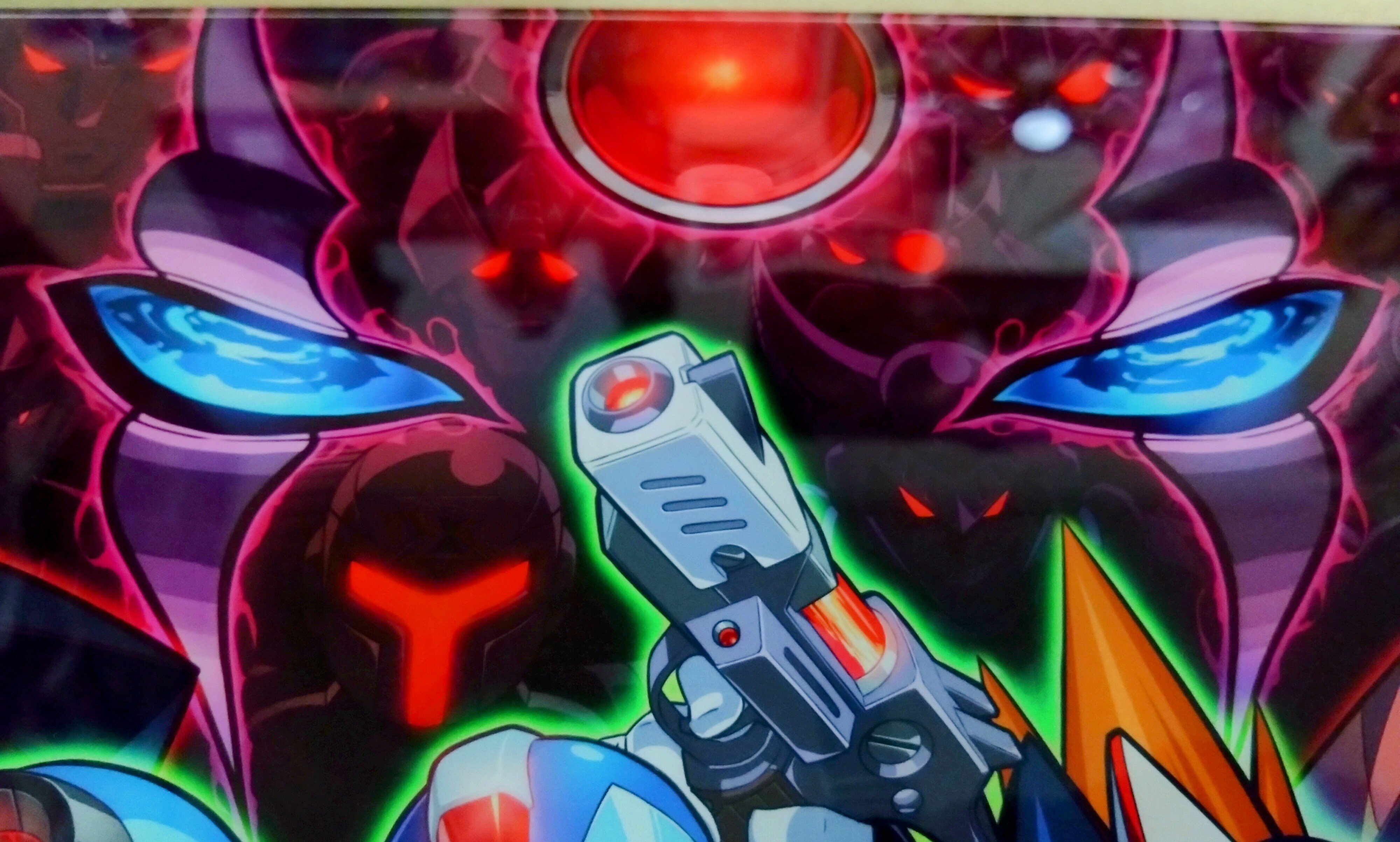 ロックマンXAC特典アクリルアートを手に入れた話｜えびまよ