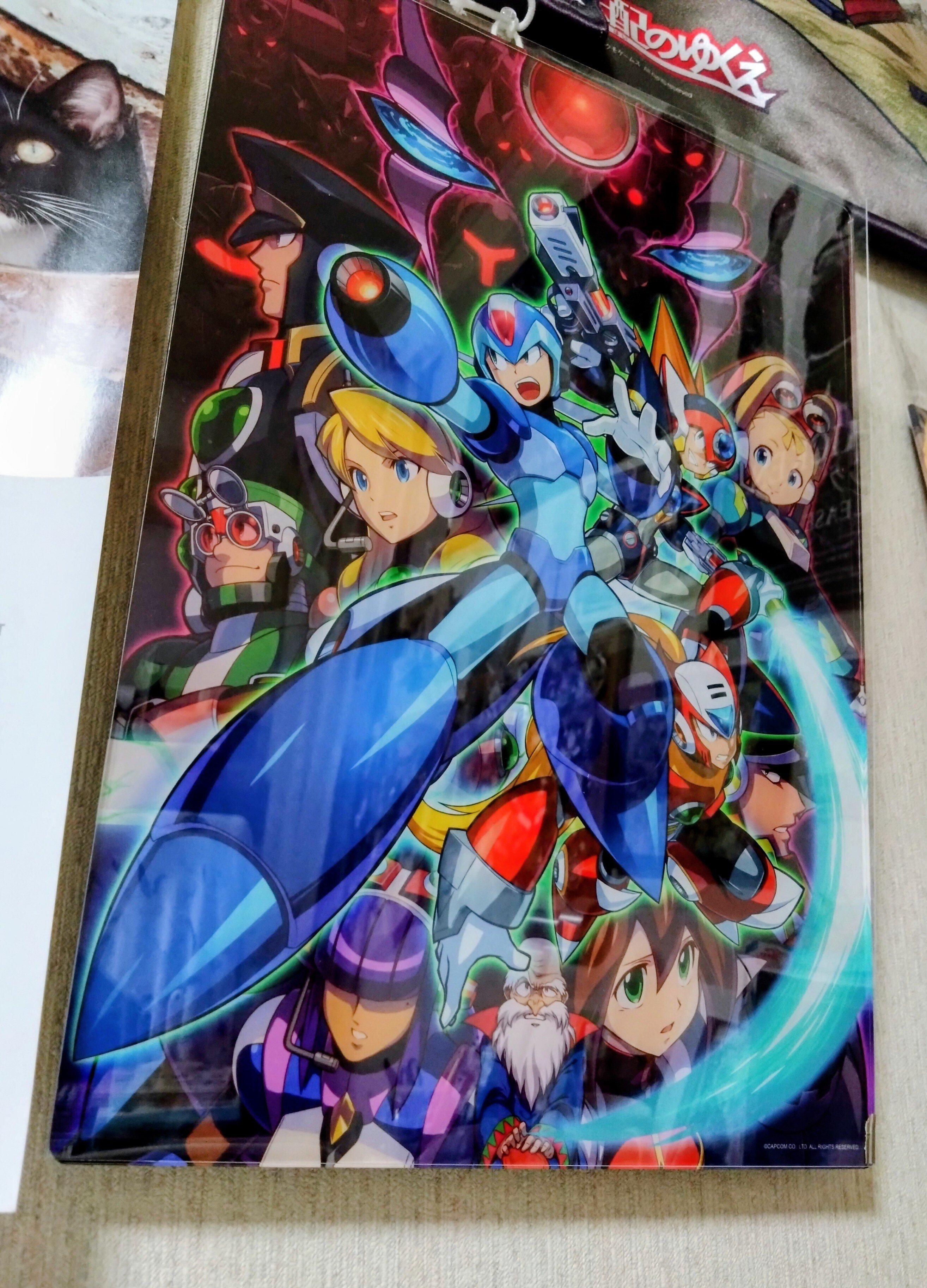 ロックマンXAC特典アクリルアートを手に入れた話｜えびまよ