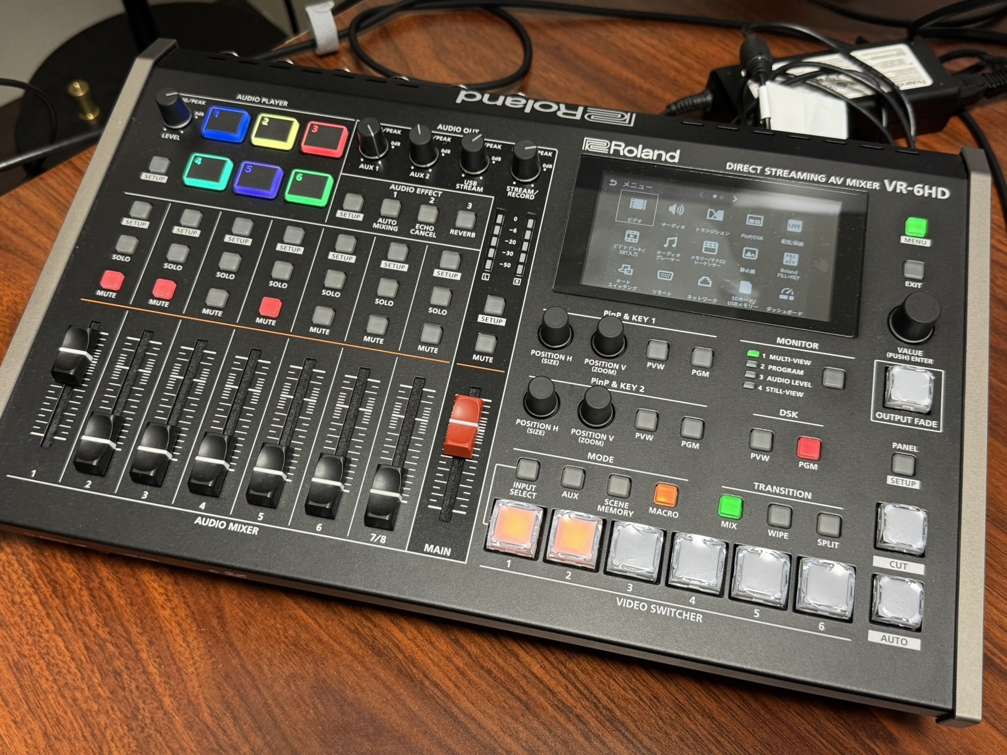 臨機応変力が魅力！Rolandスイッチャーは、柔軟な対応が求められる現場