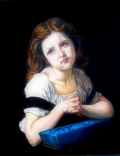 一日一絵（19）ブグローのPrayerを模写する｜都志良三