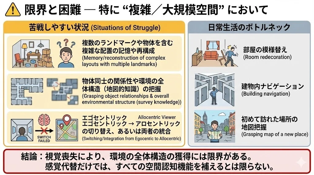 視覚障害者の空間認知に関する研究 — 現状の整理｜中島所長