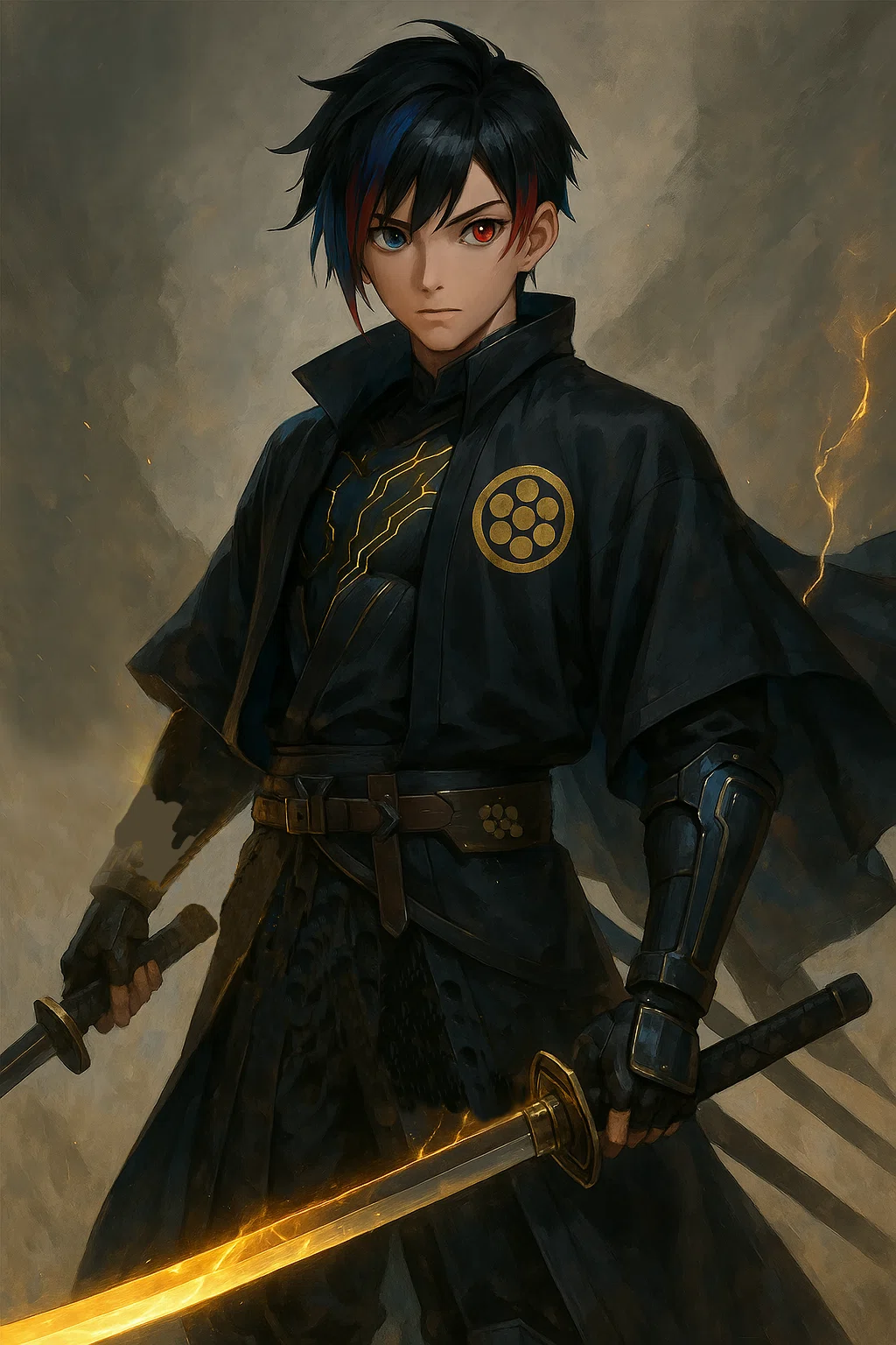 ⚔️【双刃のユイト】第1話 五輪剣、覚醒!|幸せ太郎と桜桃一
