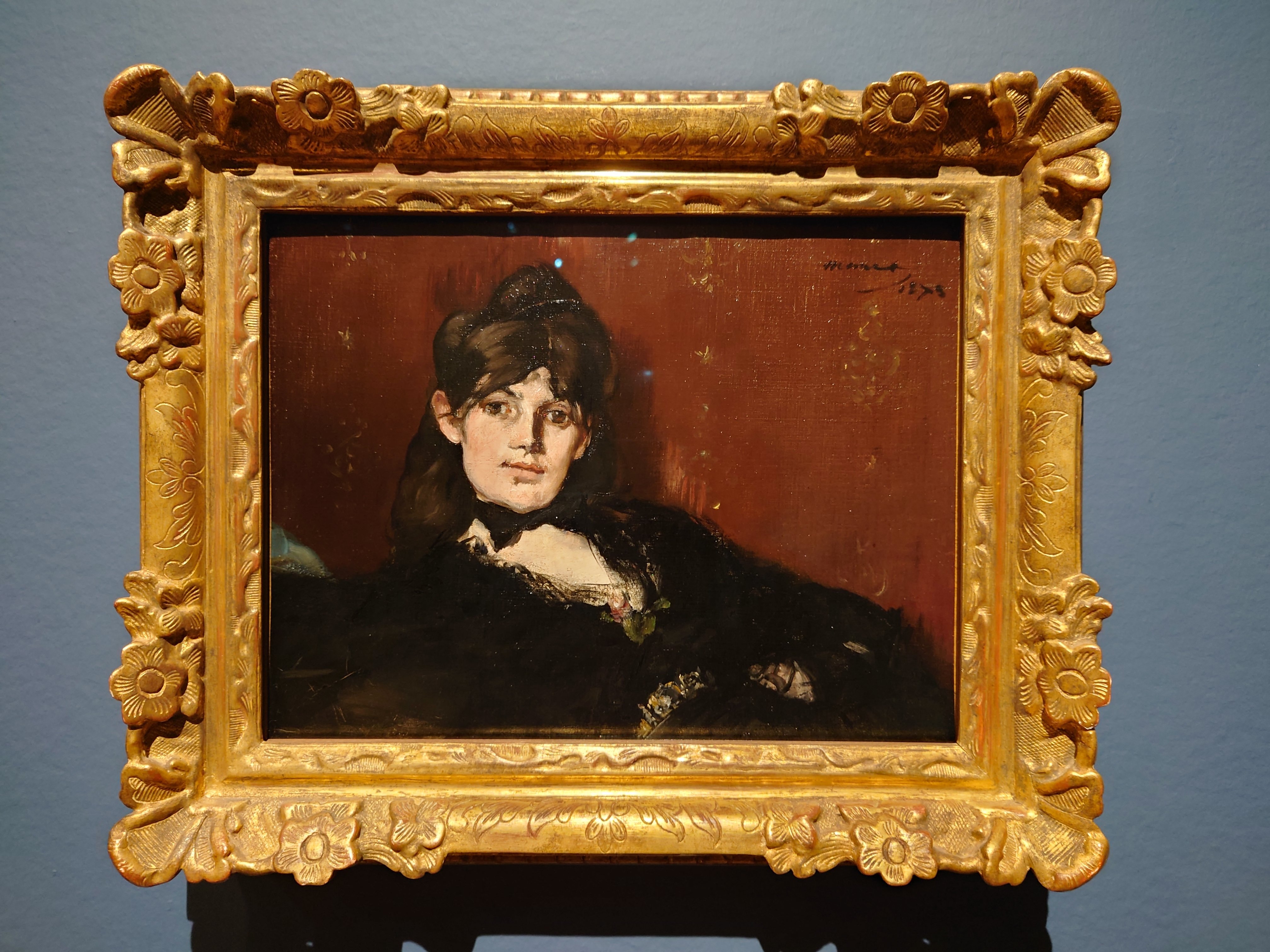 エドゥアール・マネが描いたベルト・モリゾ｜○