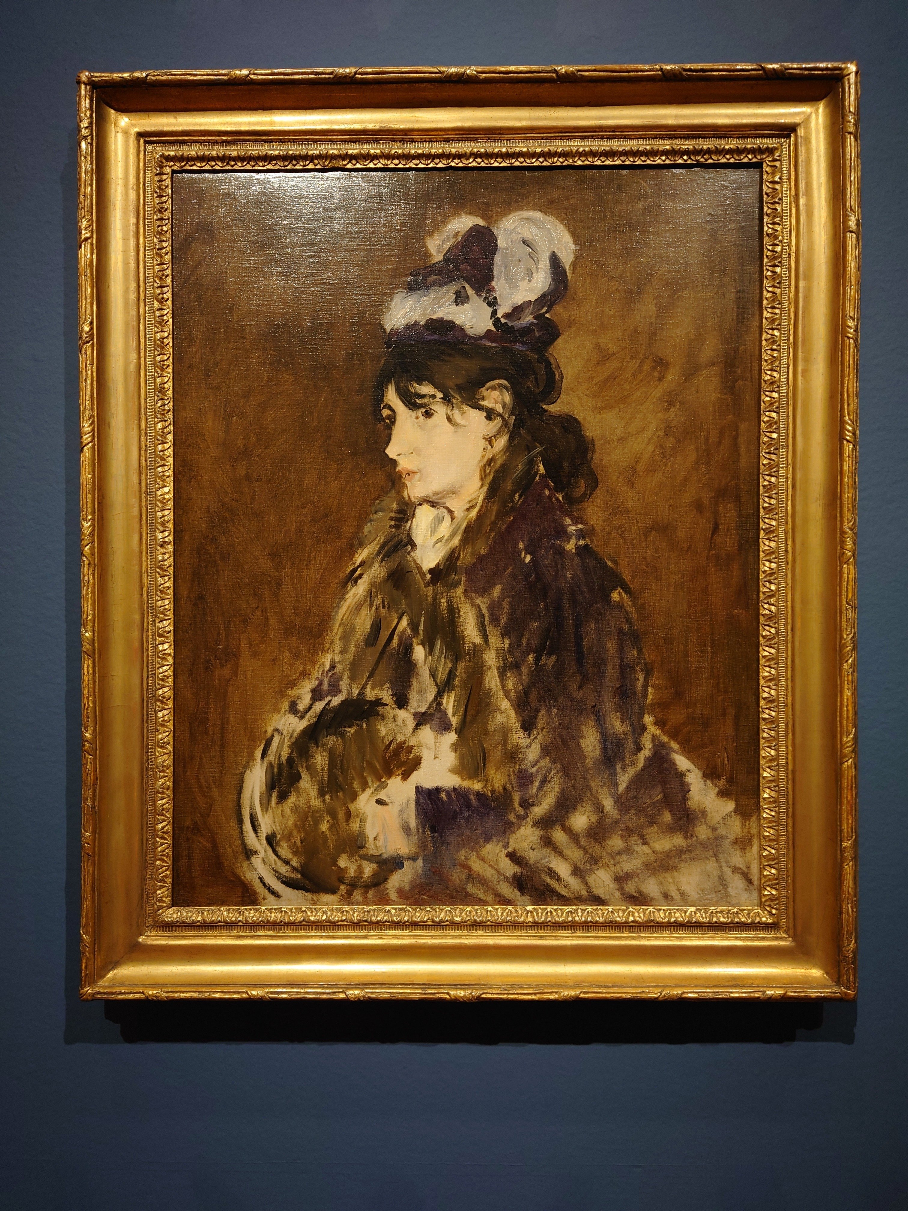 エドゥアール・マネが描いたベルト・モリゾ｜○