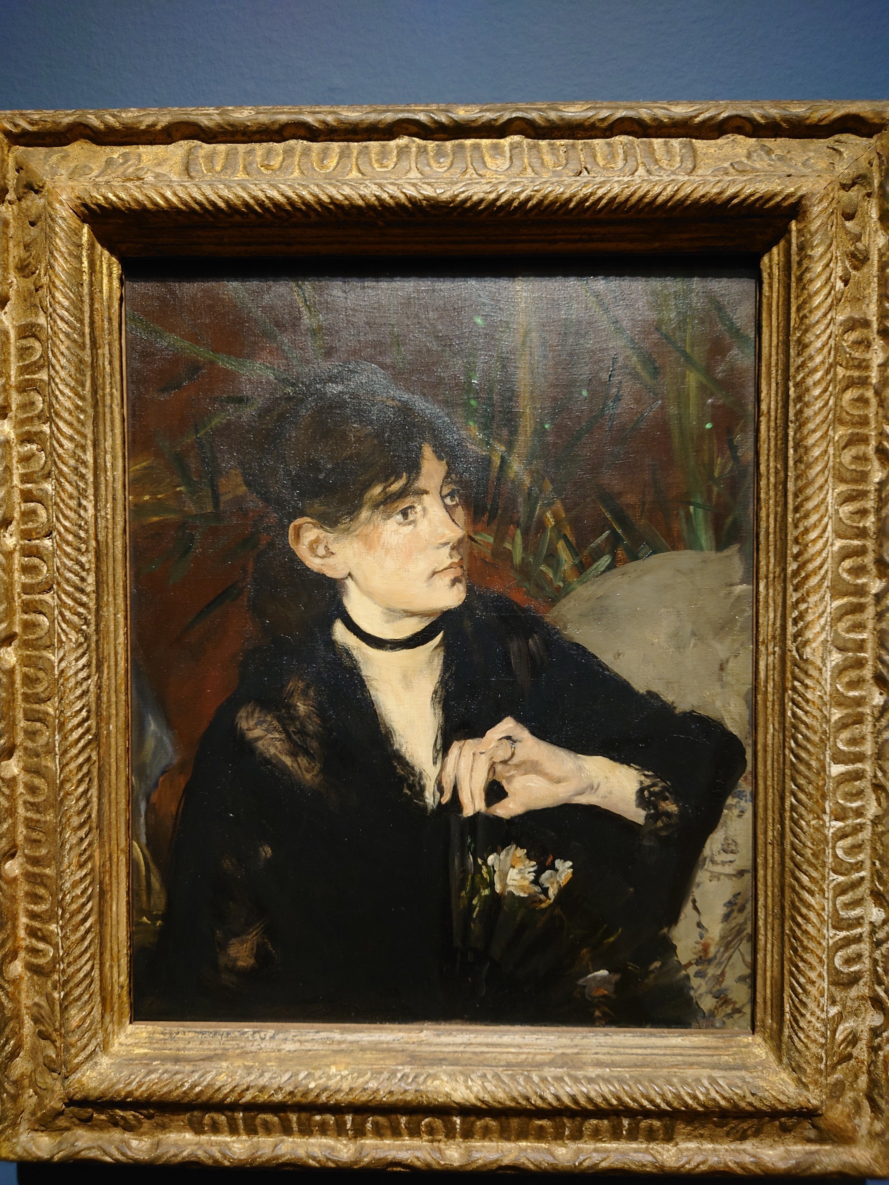 エドゥアール・マネが描いたベルト・モリゾ｜○