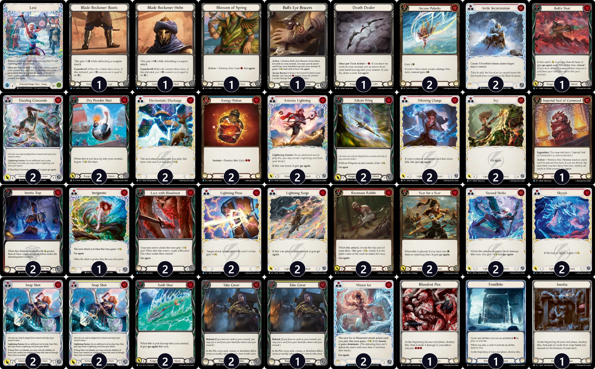 フレブラ】ヒーローズスクランブル東京15位 Lightningレクシーデッキ
