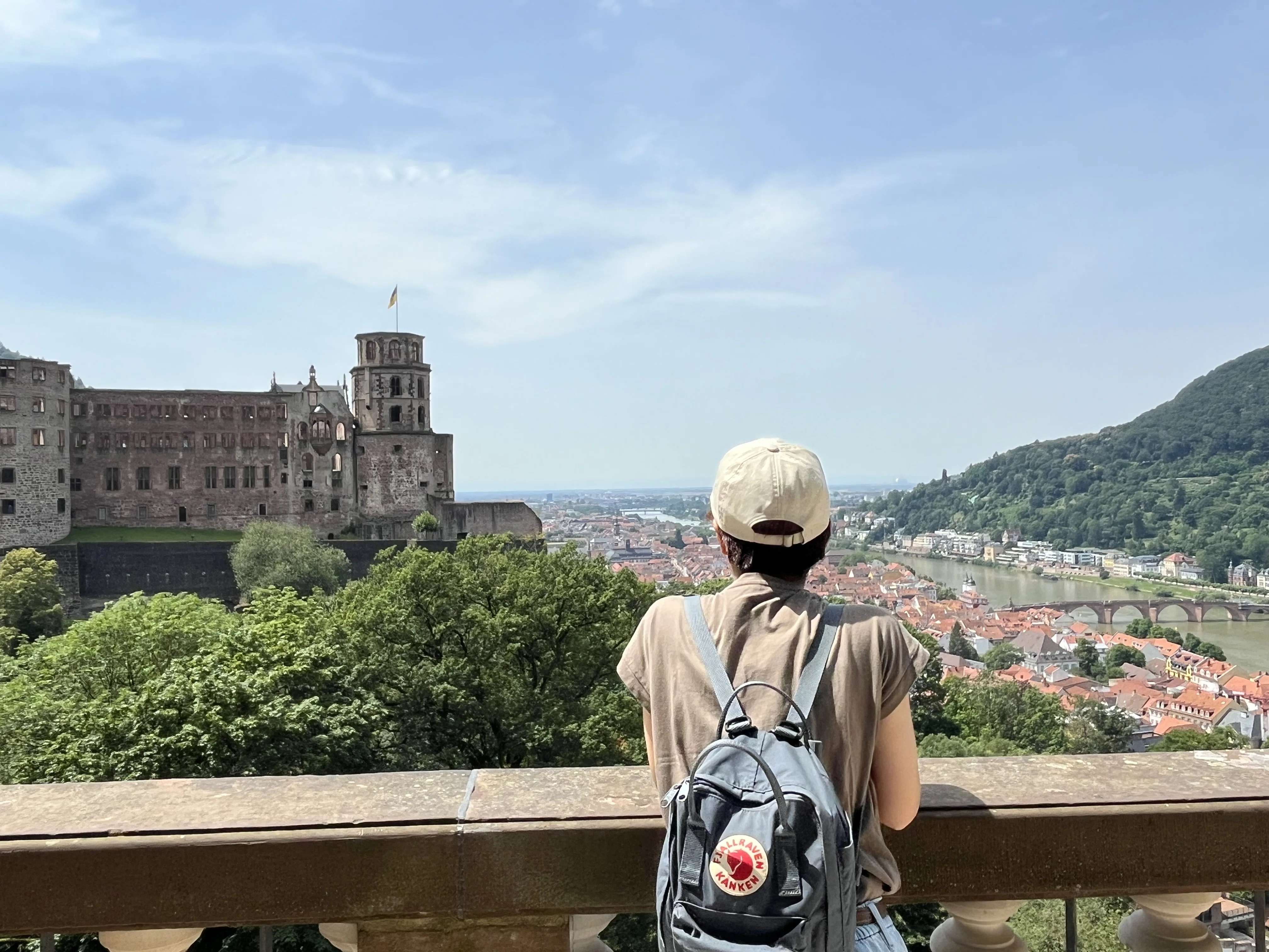 ドイツ編】その⑤ドイツ三大名城、ハイデルベルク城へ！壮大な景色に