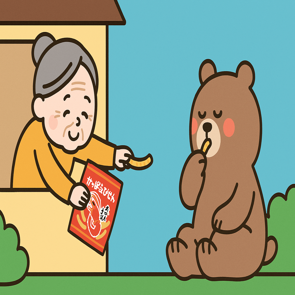 🐻かっぱえびせんでクマと仲良くなれた“Tさんコンビ”の伝説｜TETSU介護