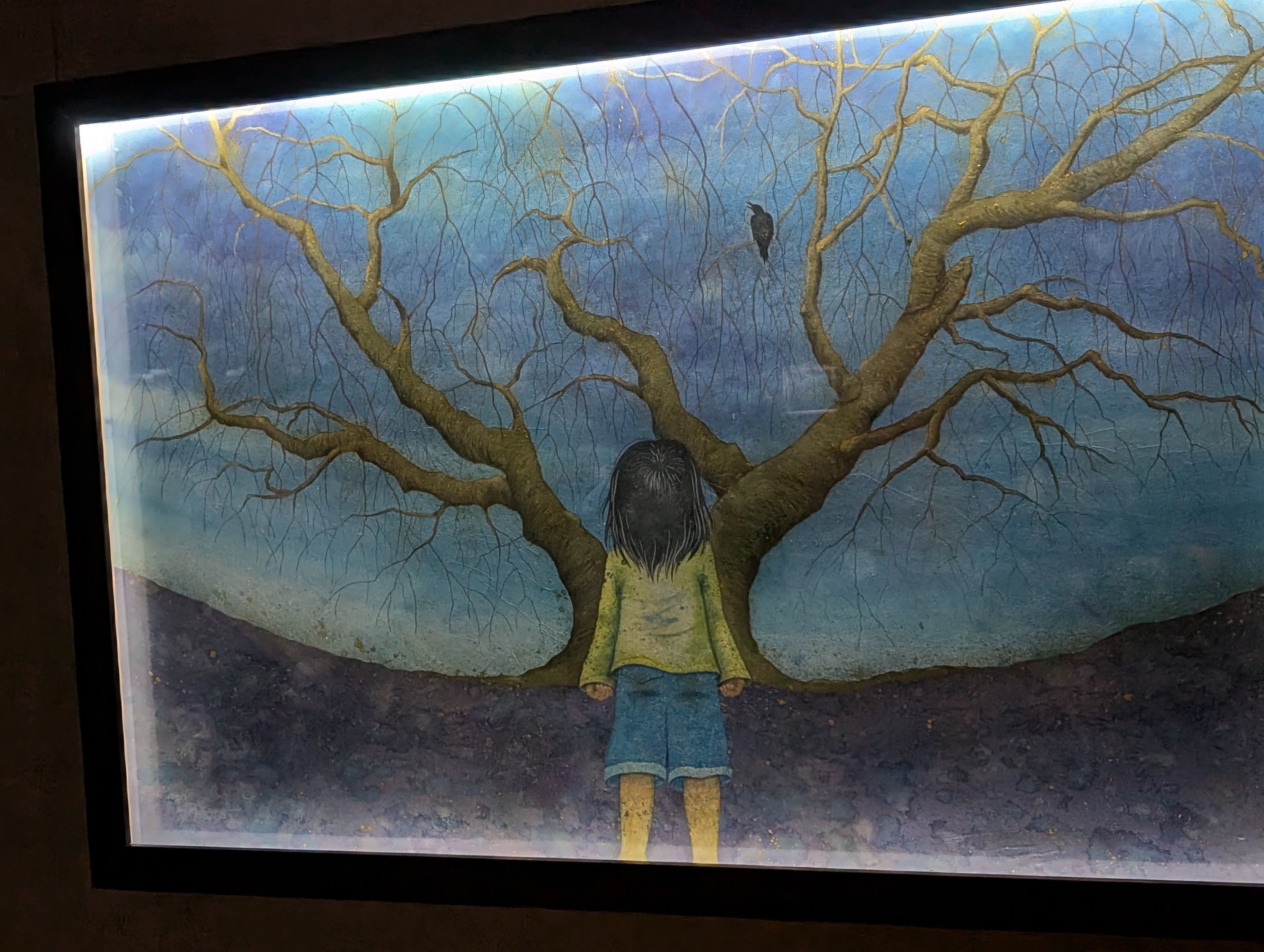 切り絵が優しい光に包まれる世界 「旅する光の切り絵展」｜うつせみ