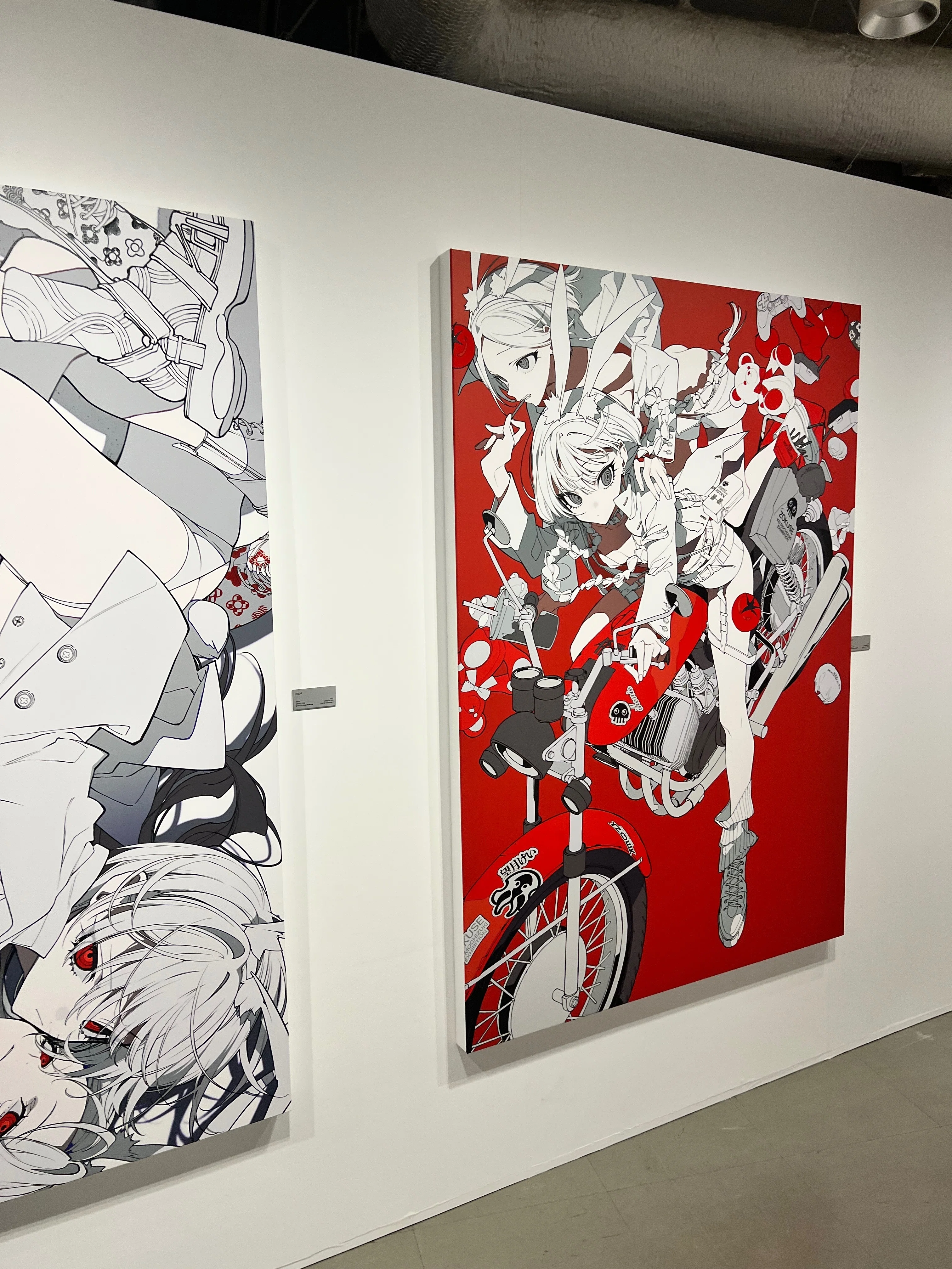 望月けい個展 「俗世」 レポ｜みにたま