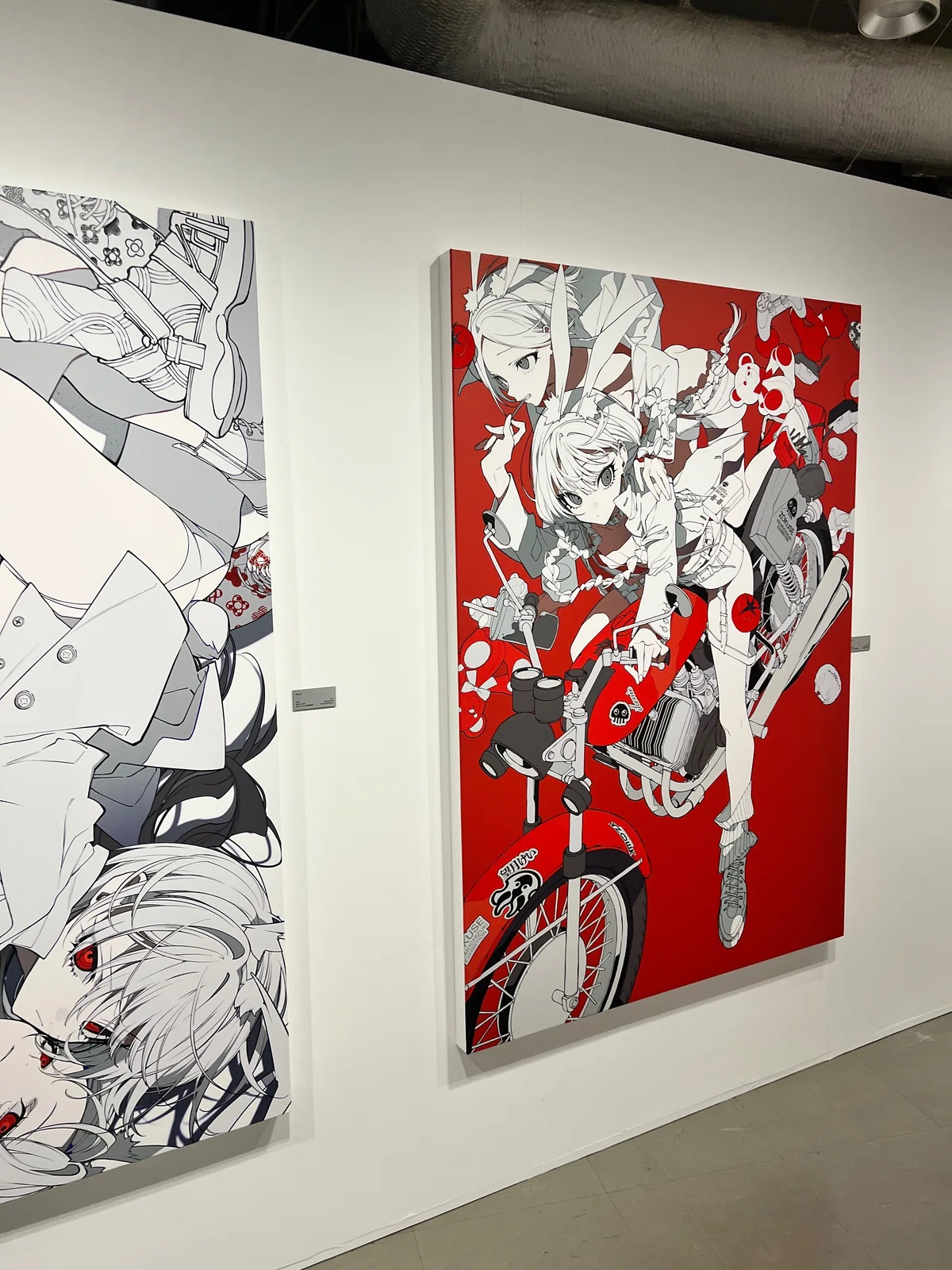 望月けい個展 「俗世」 レポ｜みにたま