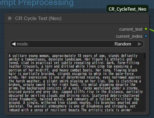 Switching between prompts created by LLM in sequence @ComfyUI｜shiba*2