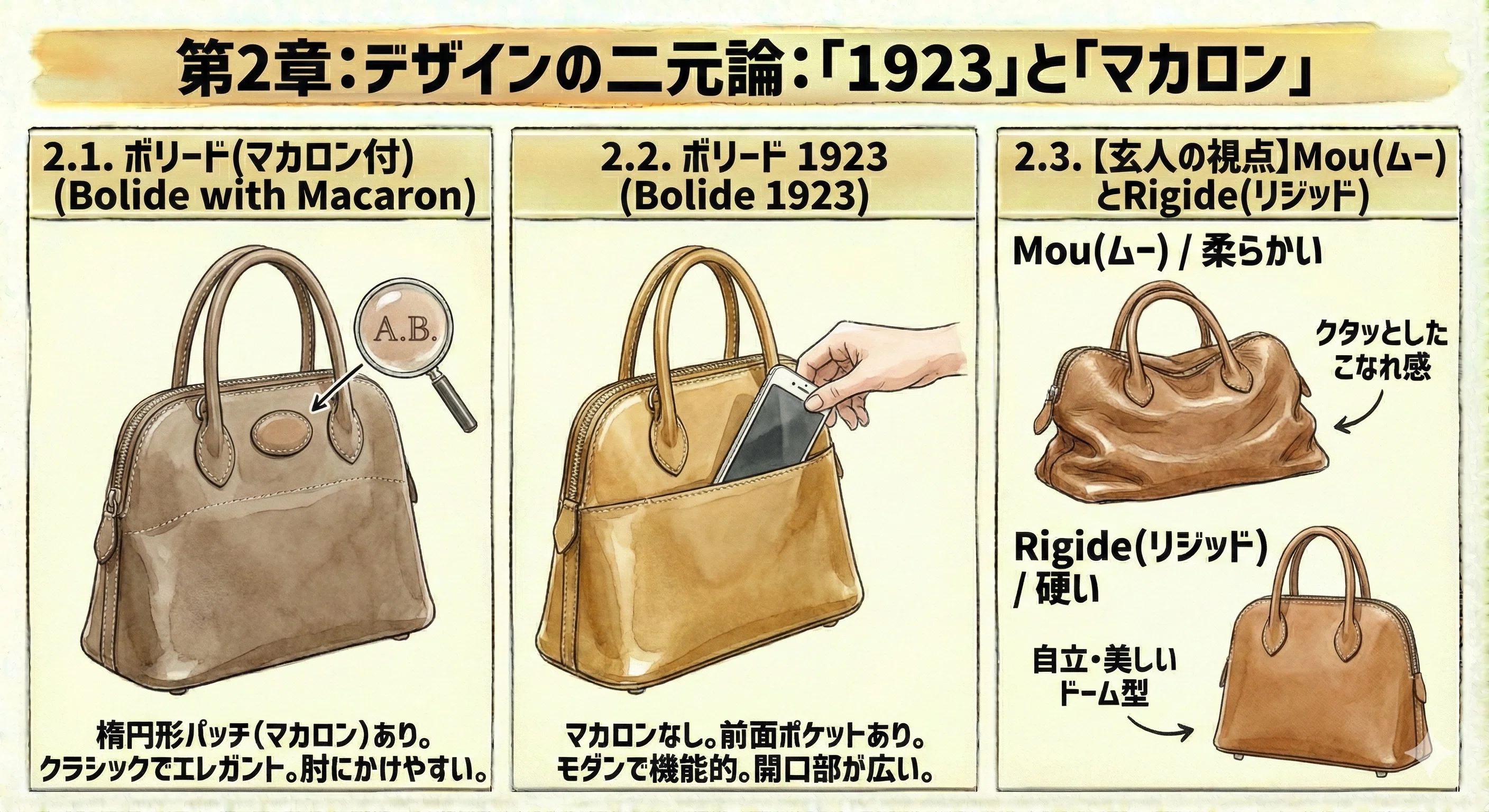 保存版】世界初を創ったバッグ「ボリード」完全ガイド：歴史的革新と 