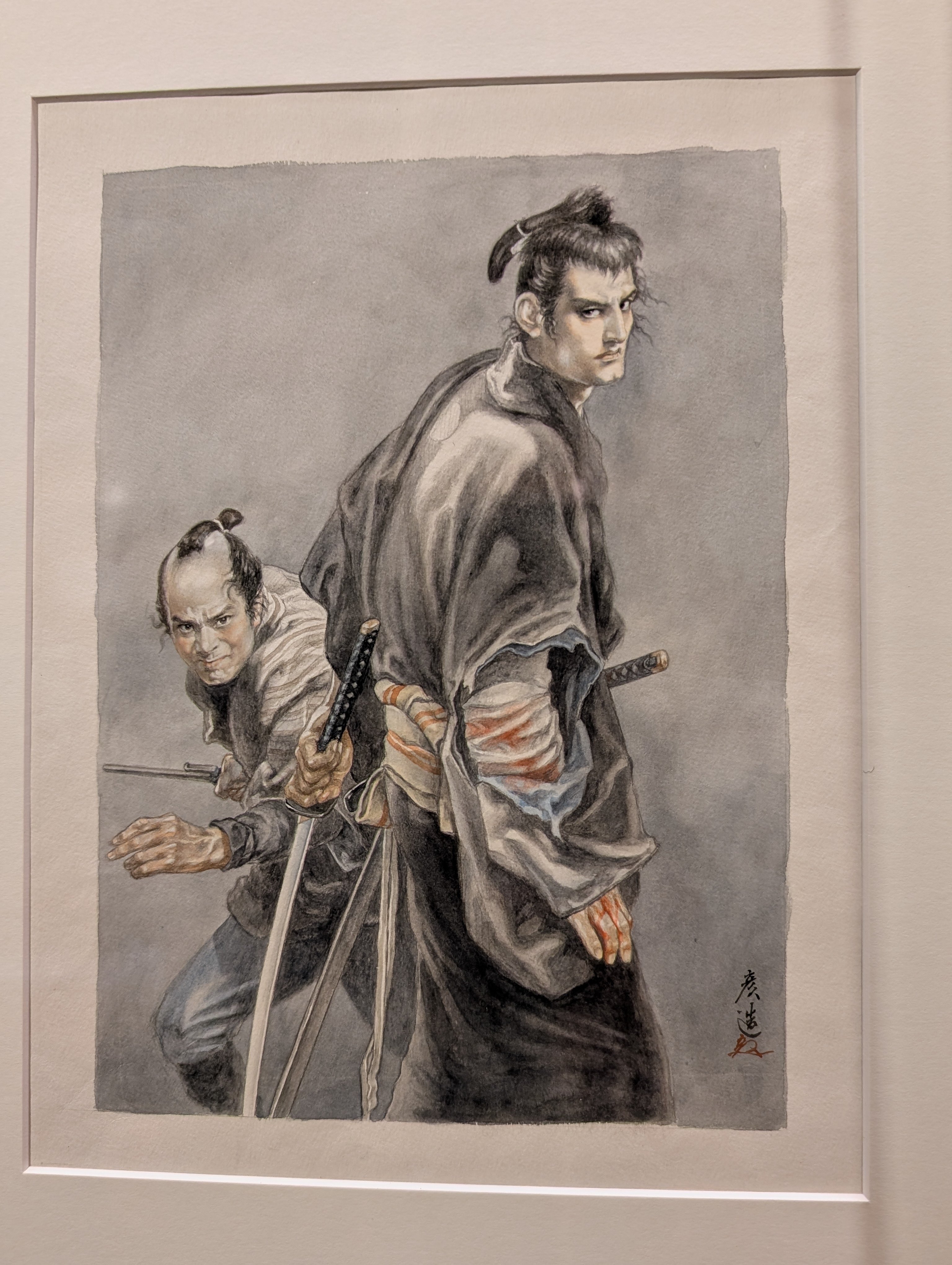 伊藤弥太、【象潟の初夏】、希少な額装用画集より、美品、日本人画家 伊藤弥太、【象潟の初夏】、希少な額装用画集より、美品、日本人画家