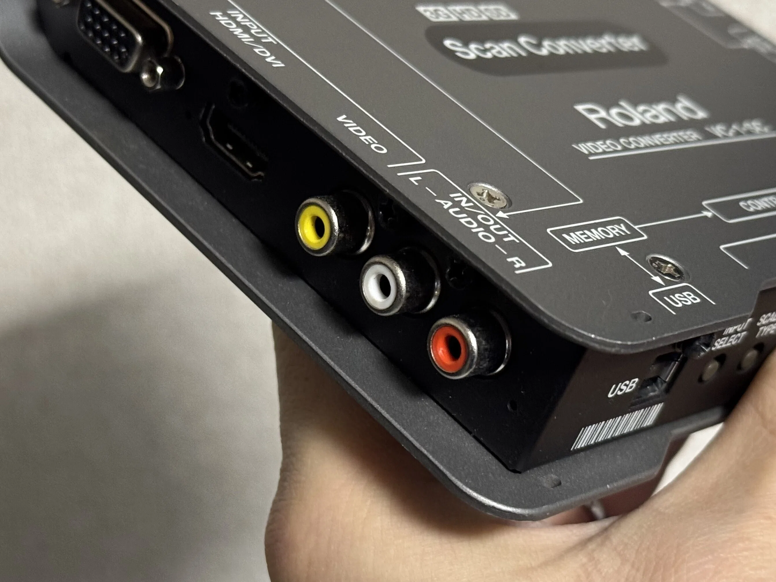 最近試している、パソコンの音声を映像スイッチャー経由で会場音響に