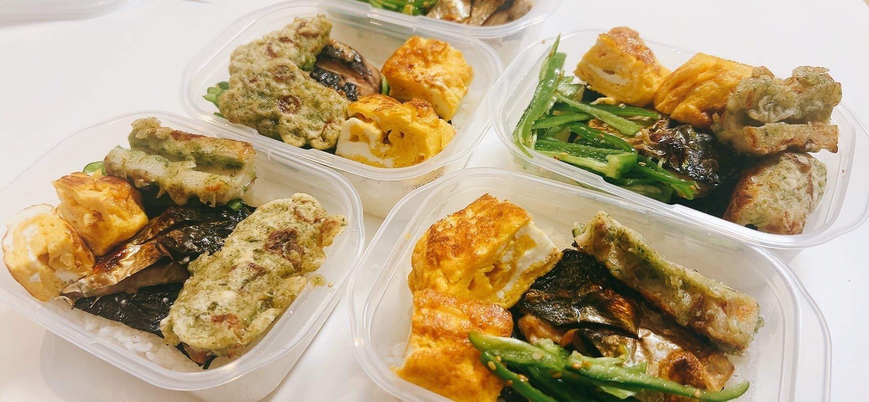 のりべん 30代男性が作るのり弁の冷凍弁当｜井の中の社畜