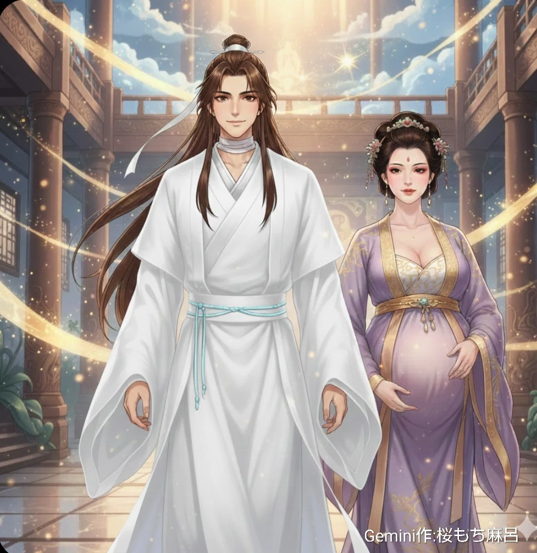 💭【天官賜福】3巻 謝憐『真っ赤な服で天界へ.‼️』そんな場面あっ