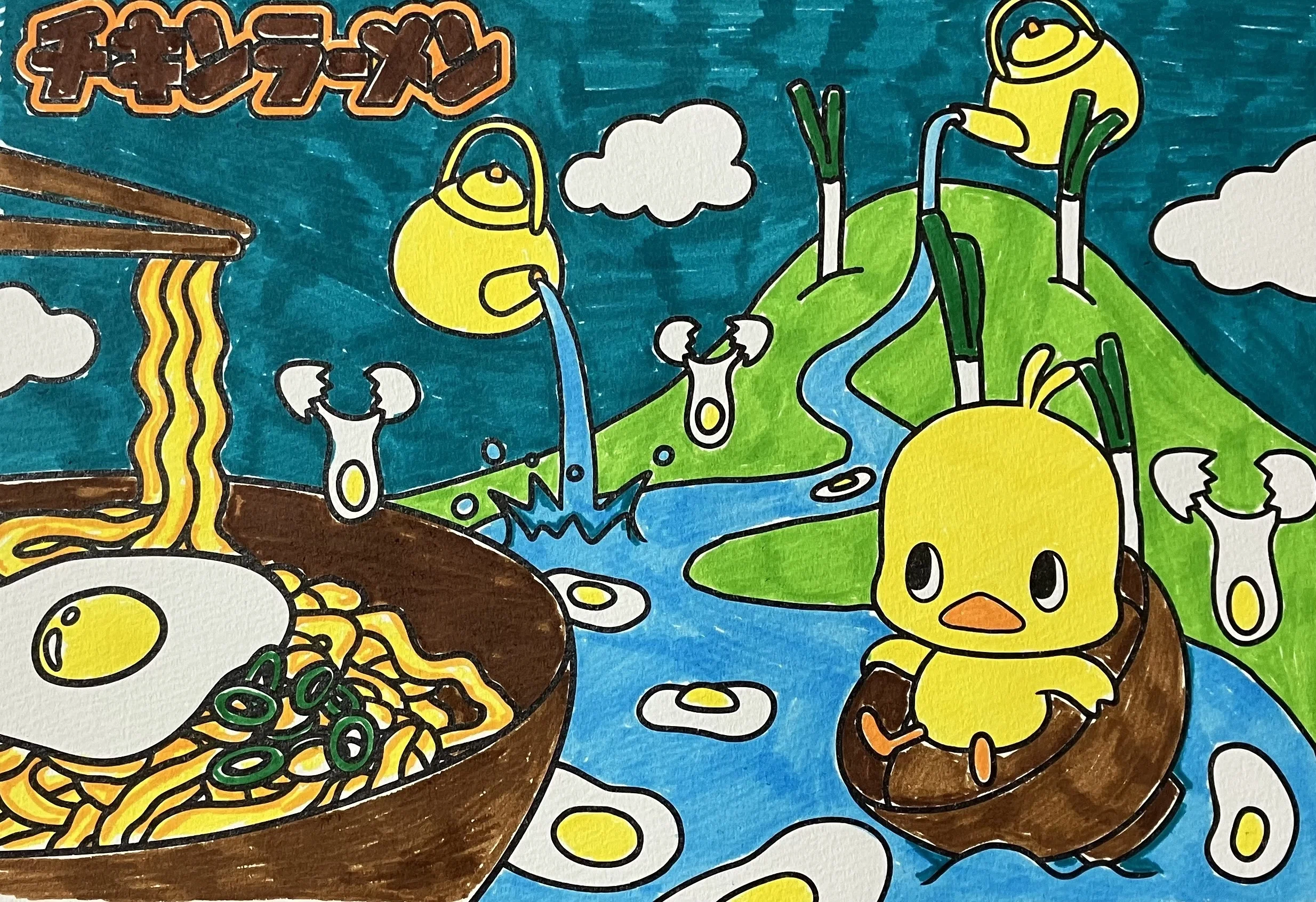 ひよこちゃん マルマンスケッチブック｜えいみ