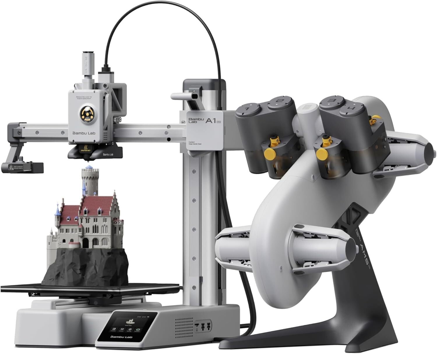 Bambu Lab A1 mini Combo レビュー｜500mm/s高速・多色造形・全自動