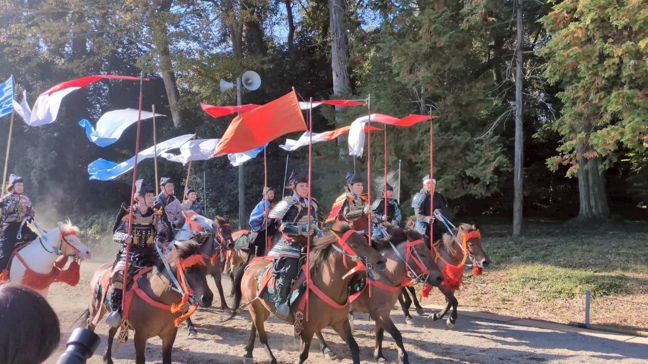 漆拾捌 古の馬術が蘇る、馬上武芸奉納まつり｜銭湯民族 祭屋人