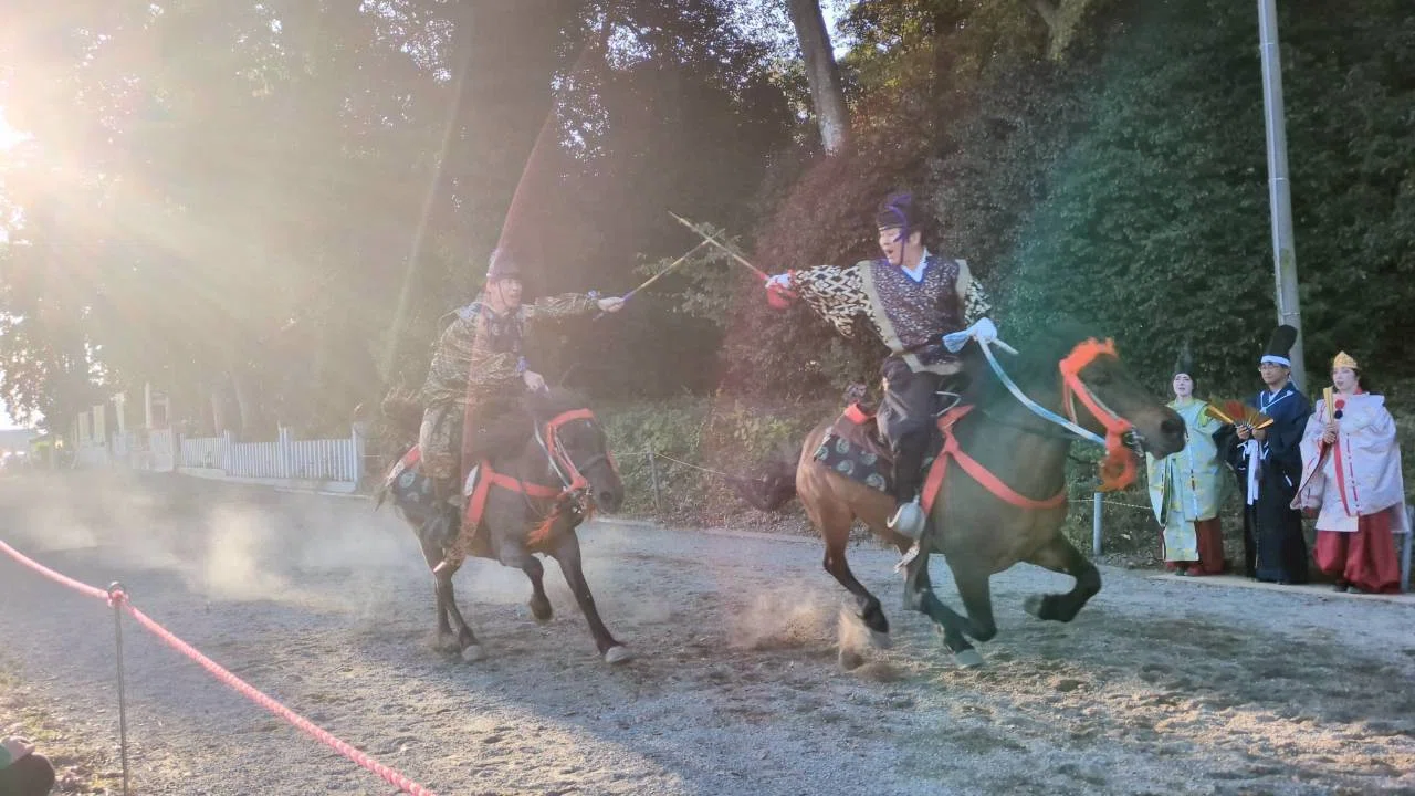 漆拾捌 古の馬術が蘇る、馬上武芸奉納まつり｜銭湯民族 祭屋人