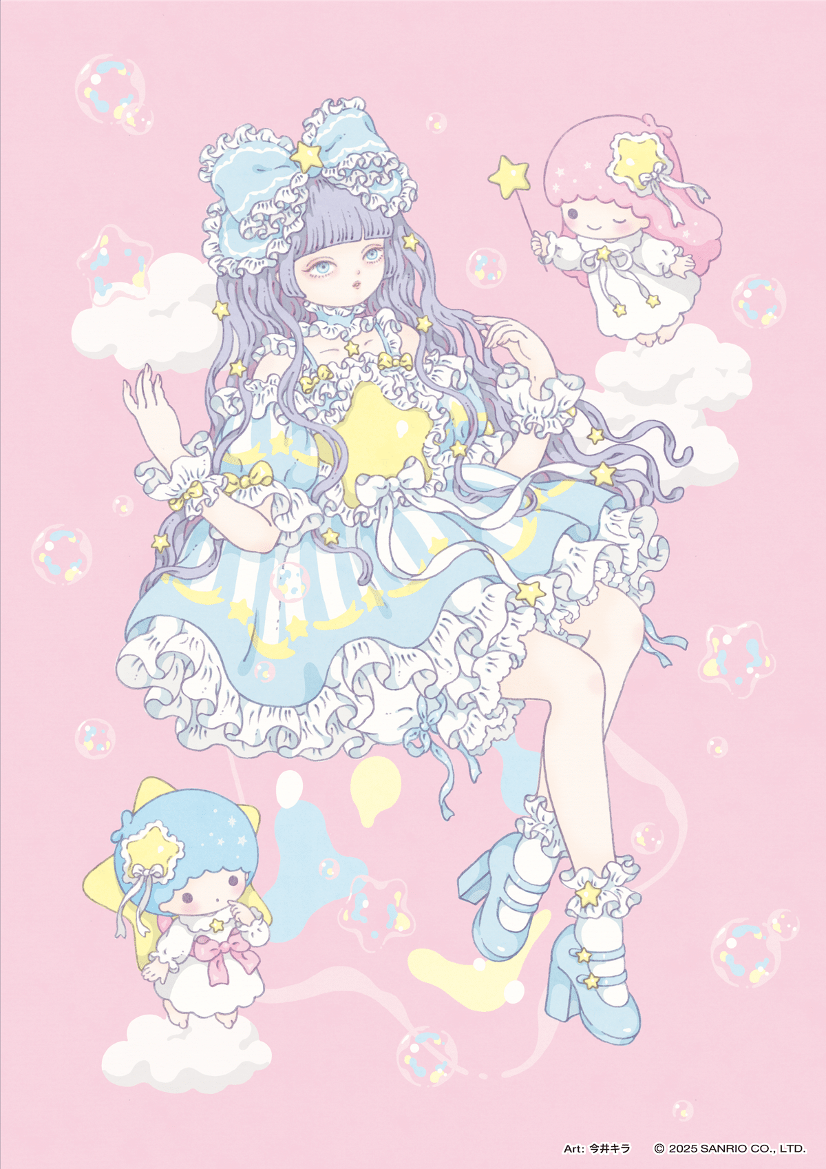 50周年記念🌟キキ&ララ×Charaforio コラボイラストまとめ｜Charaforio公式