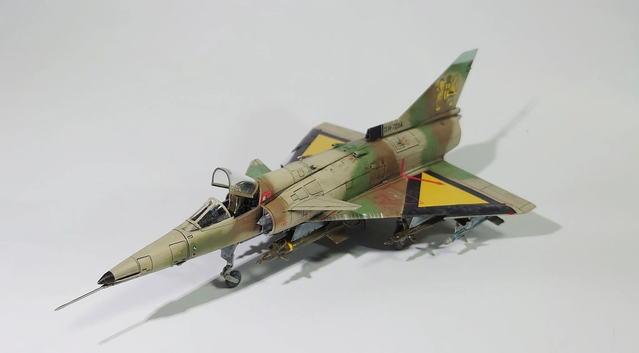 ハセガワ＆AMK 1/72 クフィルC2製作記①｜はるさー