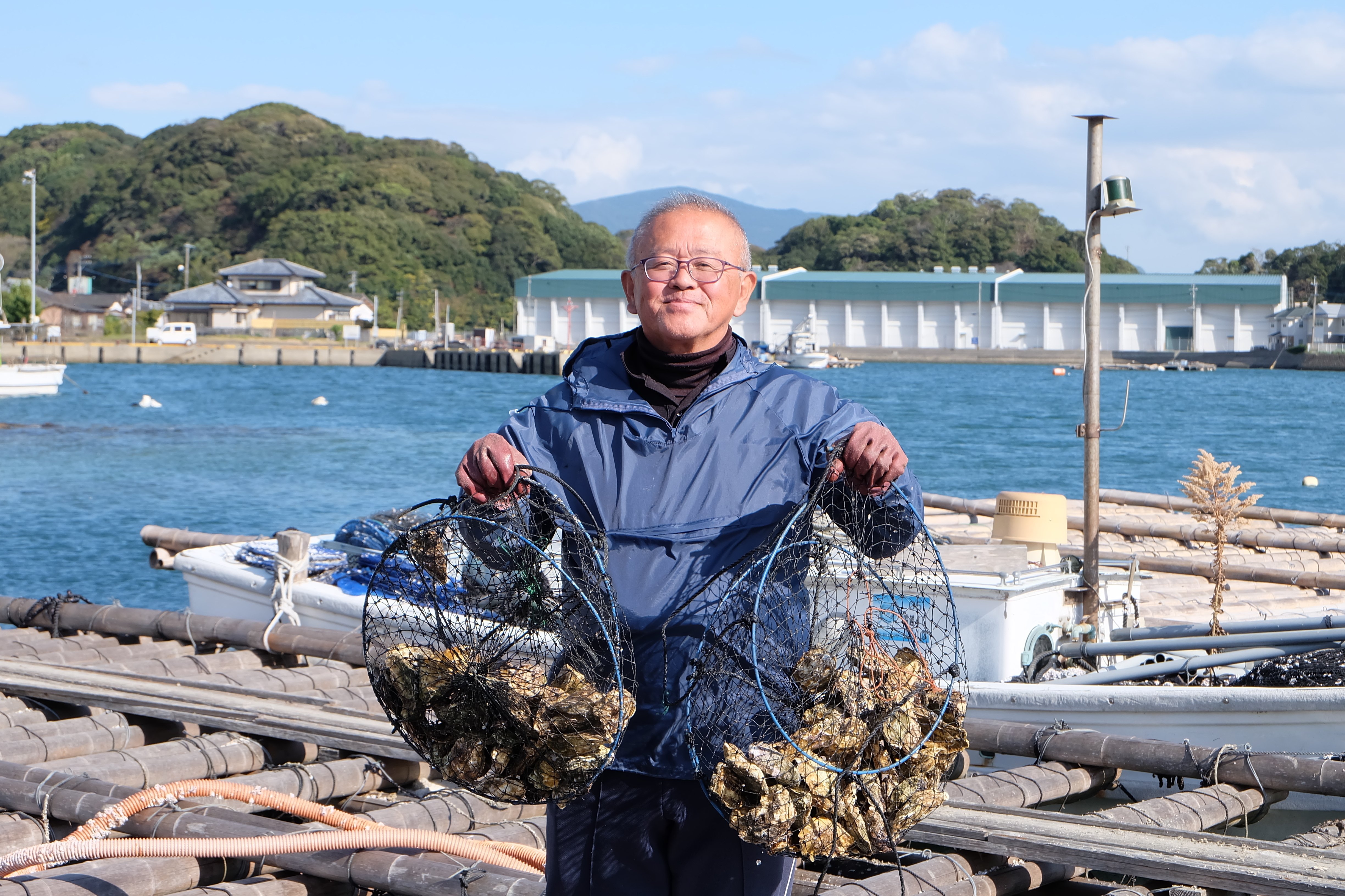 九十九島で牡蠣を育てて30年。「九十九島かき」ブランドを育成し、更