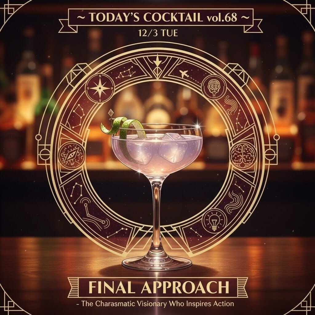 今日のカクテル vol.67~｜砂糖星