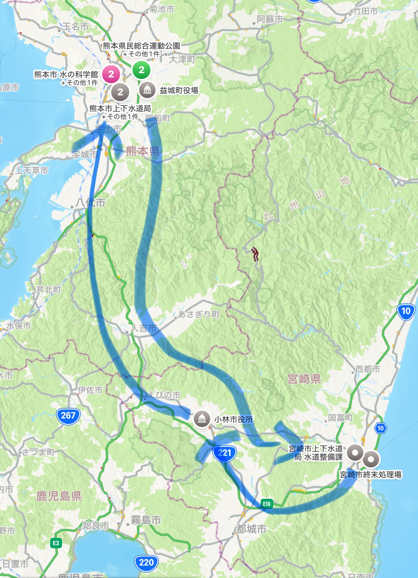 マンホールカード 収集の旅 2025宮崎熊本(2025/11/20) （その1） –事前