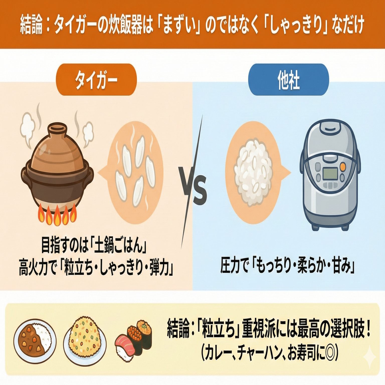タイガー炊飯器まずい？噂の正体と「劇的に美味しくなる」3つの調整術