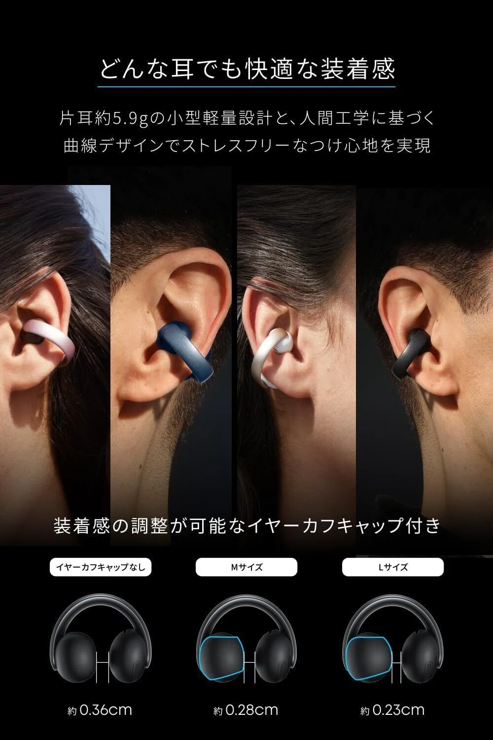 本音レビュー】Anker Soundcore AeroClip（Bluetooth 5.4）【オープン