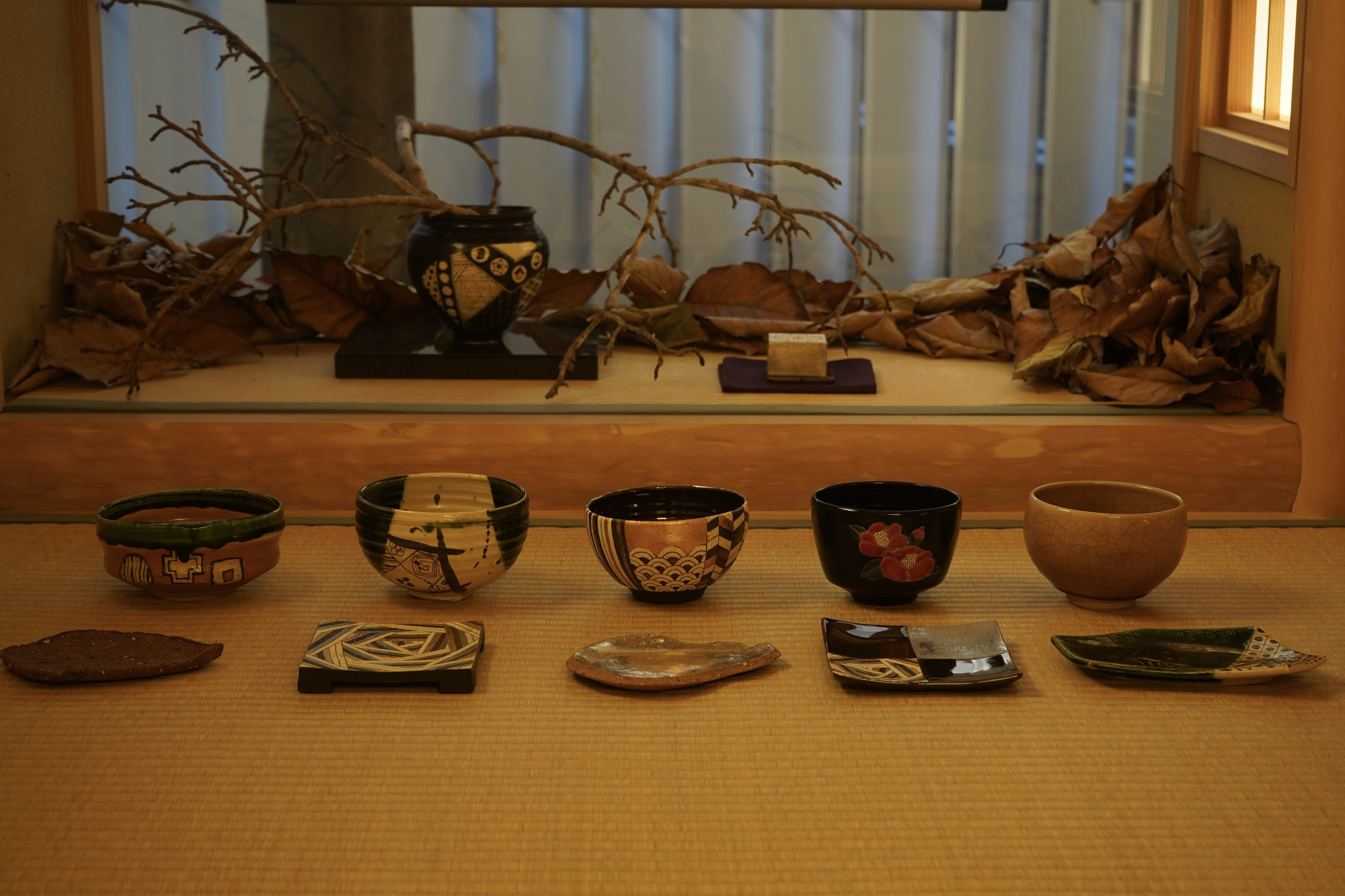 シエル様　値下げ！　煮物椀お茶事　5客高蒔絵(粟穂とうずら　豪華❗️ 令和七年十一月二十九日『日日是茶会』の記録】｜白白庵