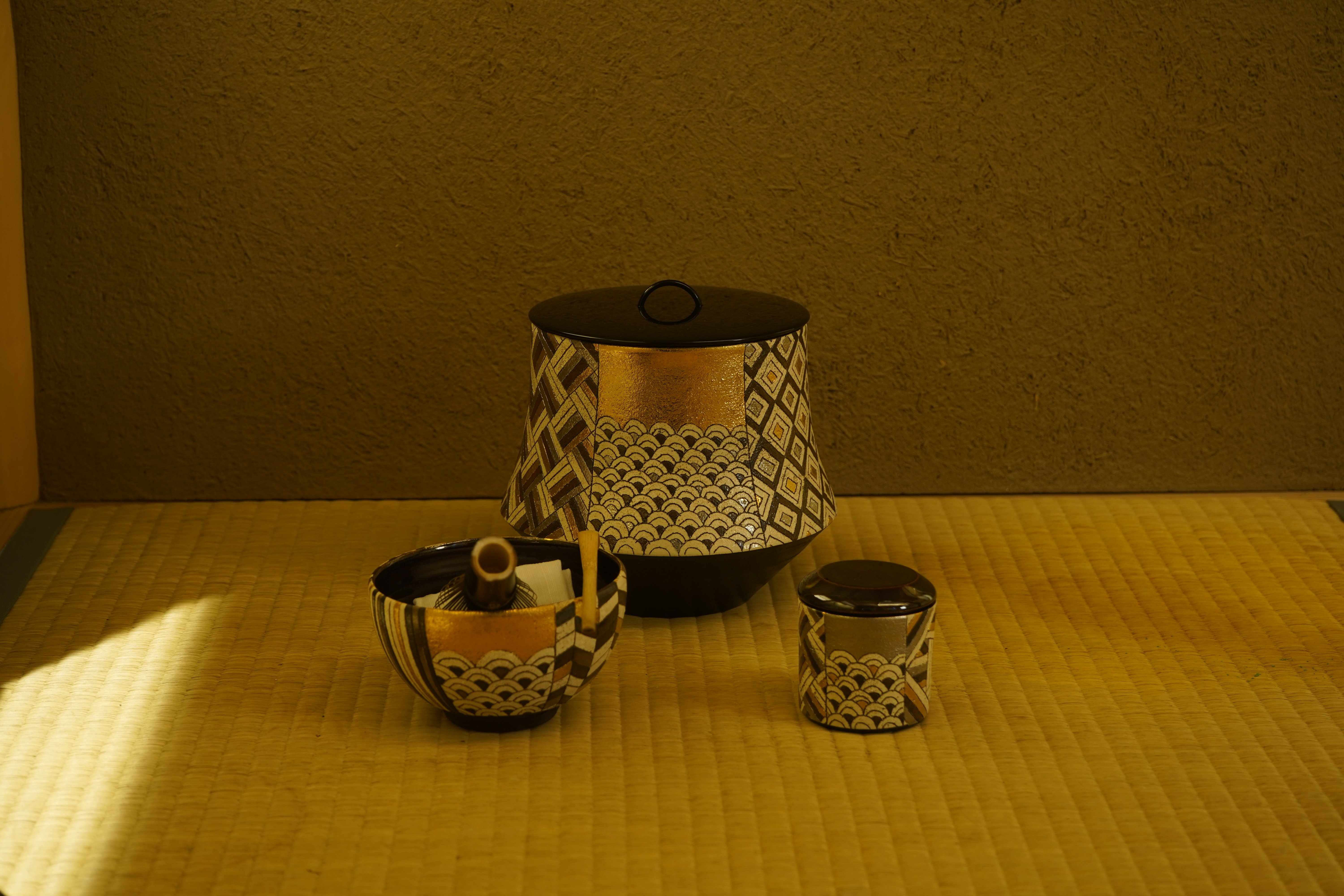 シエル様　値下げ！　煮物椀お茶事　5客高蒔絵(粟穂とうずら　豪華❗️ 令和七年十一月二十九日『日日是茶会』の記録】｜白白庵