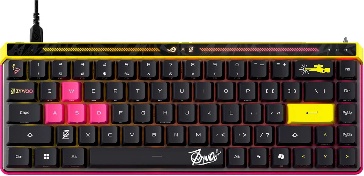 ASUS〉 ROG Falchion Ace HFX ZywOo Edition — ZywOoが選んだ勝利の