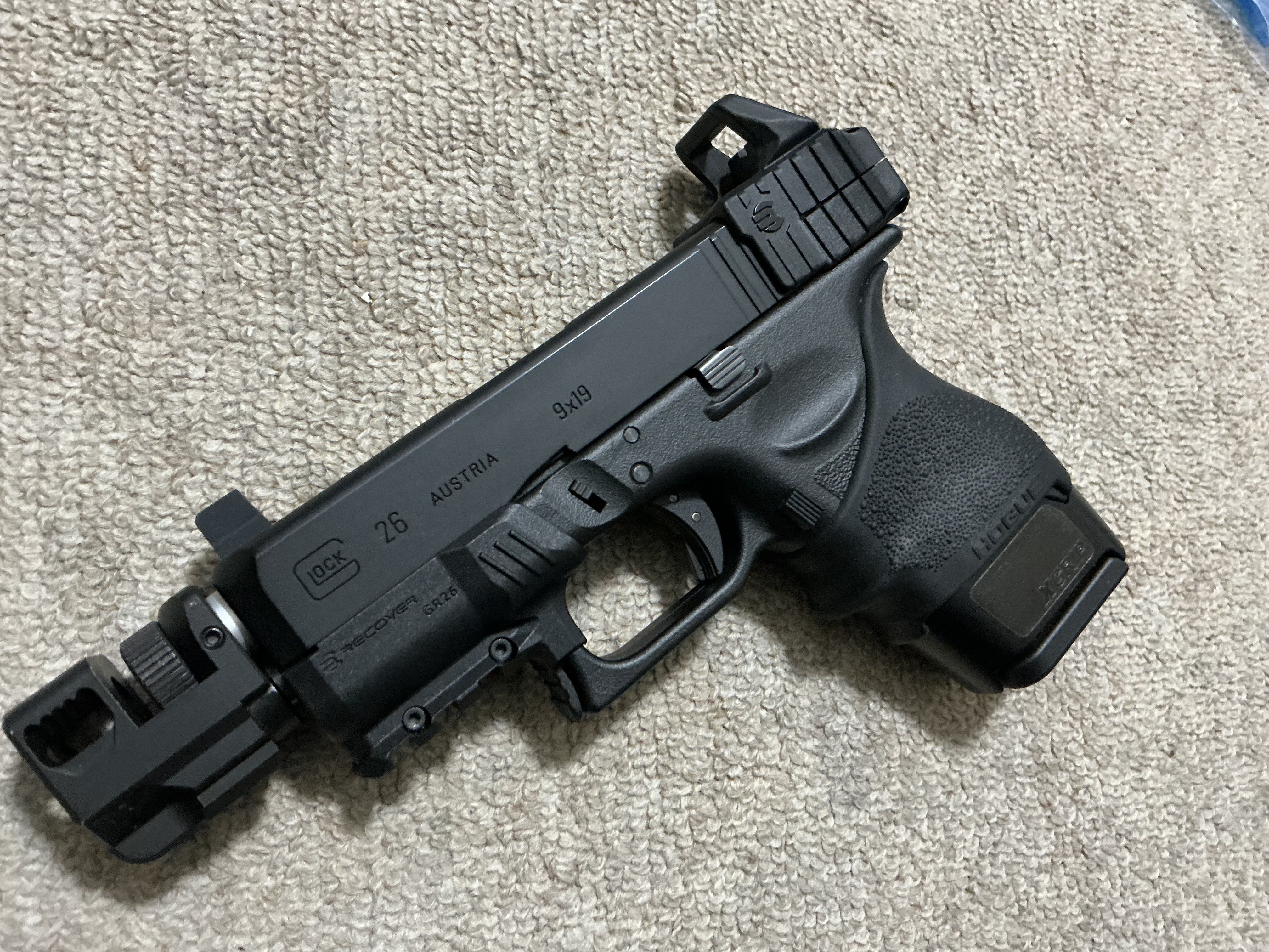 政治的に正しい」Glock26アドバンスを作ってみた｜ただの温泉カピバラ