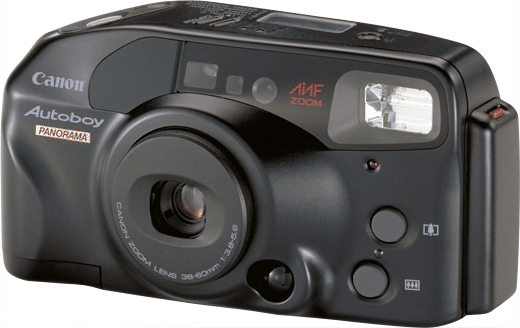 Canon AUTO FOCUS コンパクトカメラ Canonのフィルムカメラノスタルジー…AiAFとはなんだったのか？｜紙魚ふみ