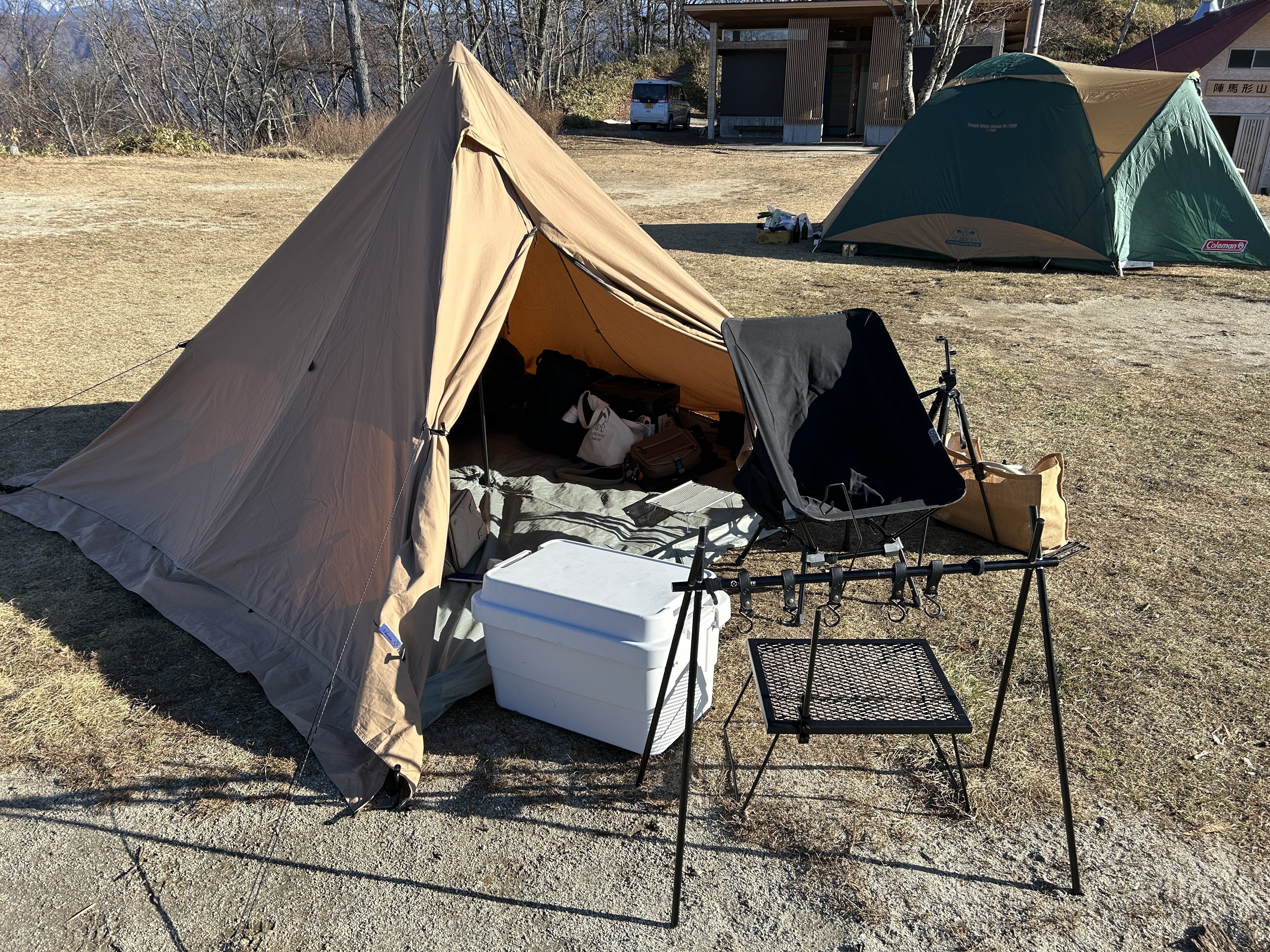 文鳥隊長と行く！ゆるキャン△聖地 陣馬形山キャンプ場1日目サンセット