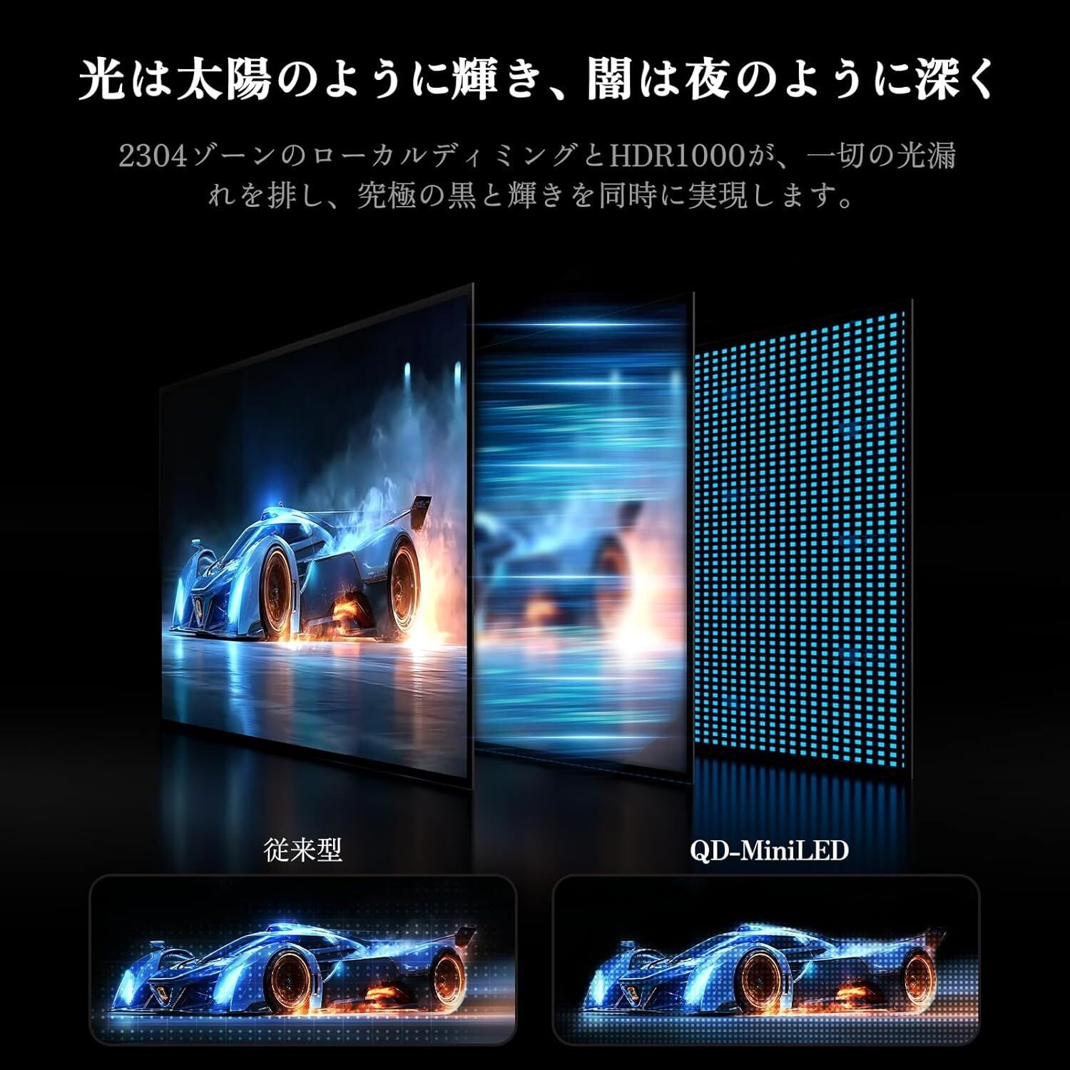 INNOCN GA32V1M】4K@160Hz×MiniLED×HDR1000の衝撃！32インチホワイト