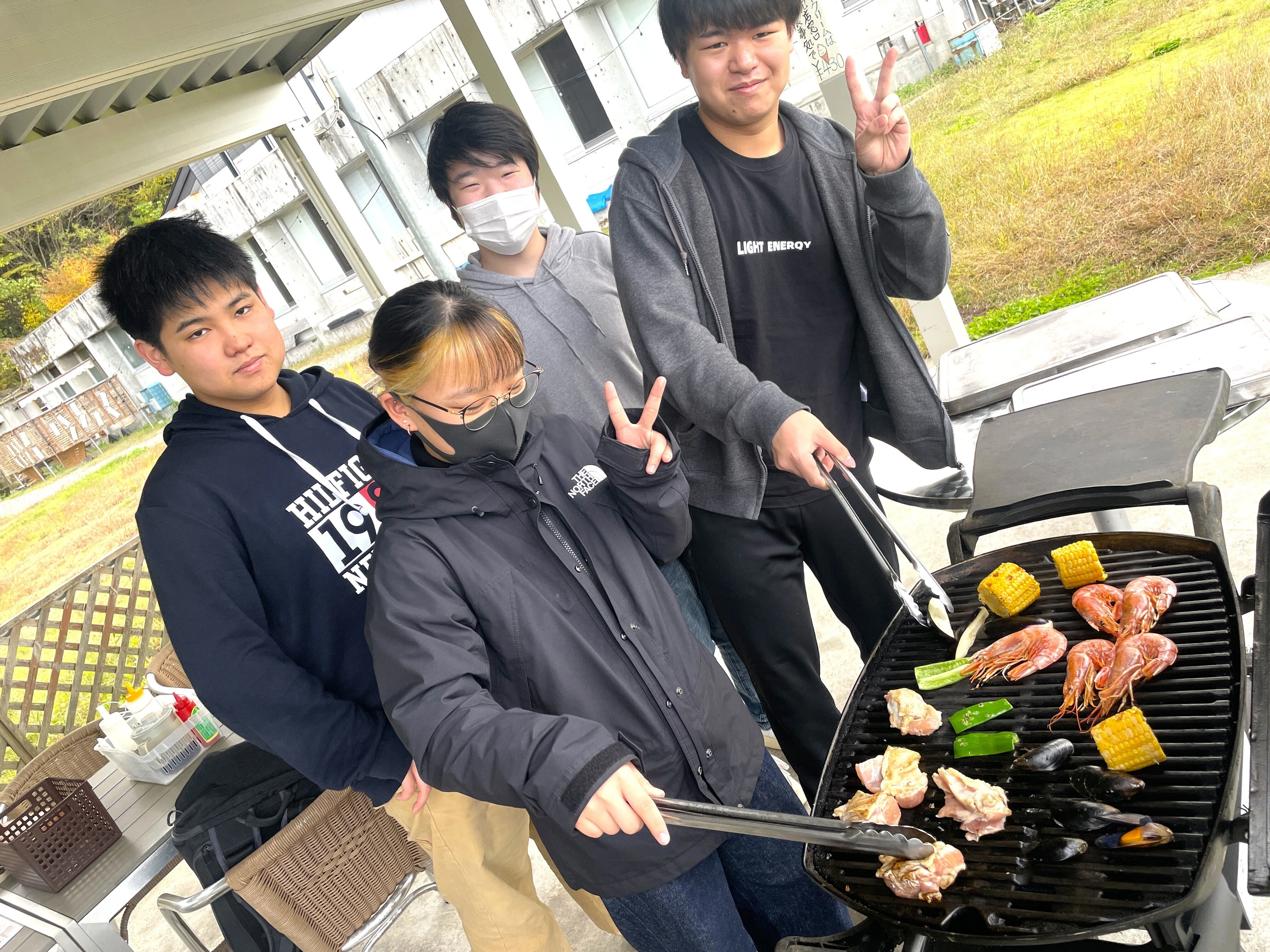 自然の中でBBQ-クラス会を開催しました！- | 長岡公務員・情報ビジネス