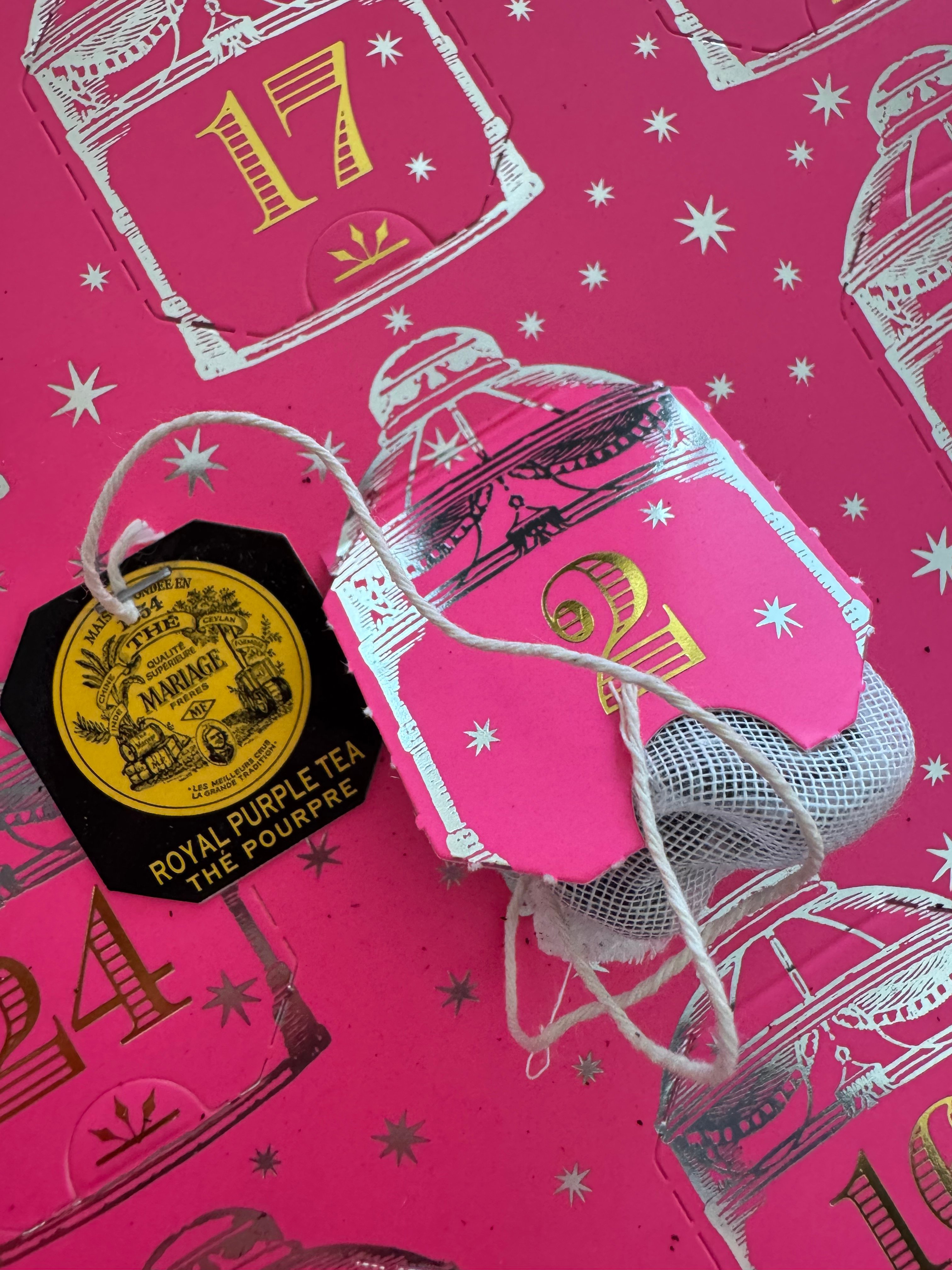 Mariage Frères】advent calendar 2025 NOËL LUCKY 1-5｜おーじろー