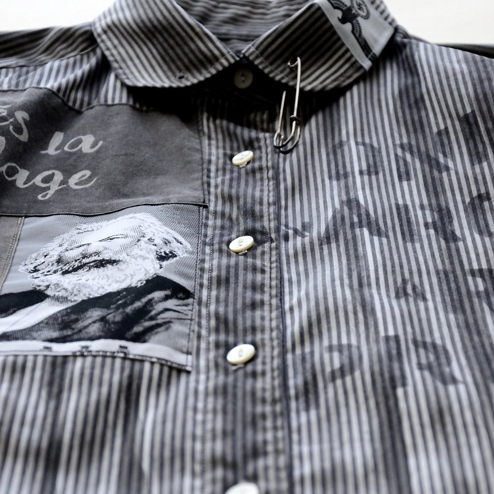 アナーキーシャツ046-monochrome：「完全なモノクロ」。｜t.n.A.f.t.