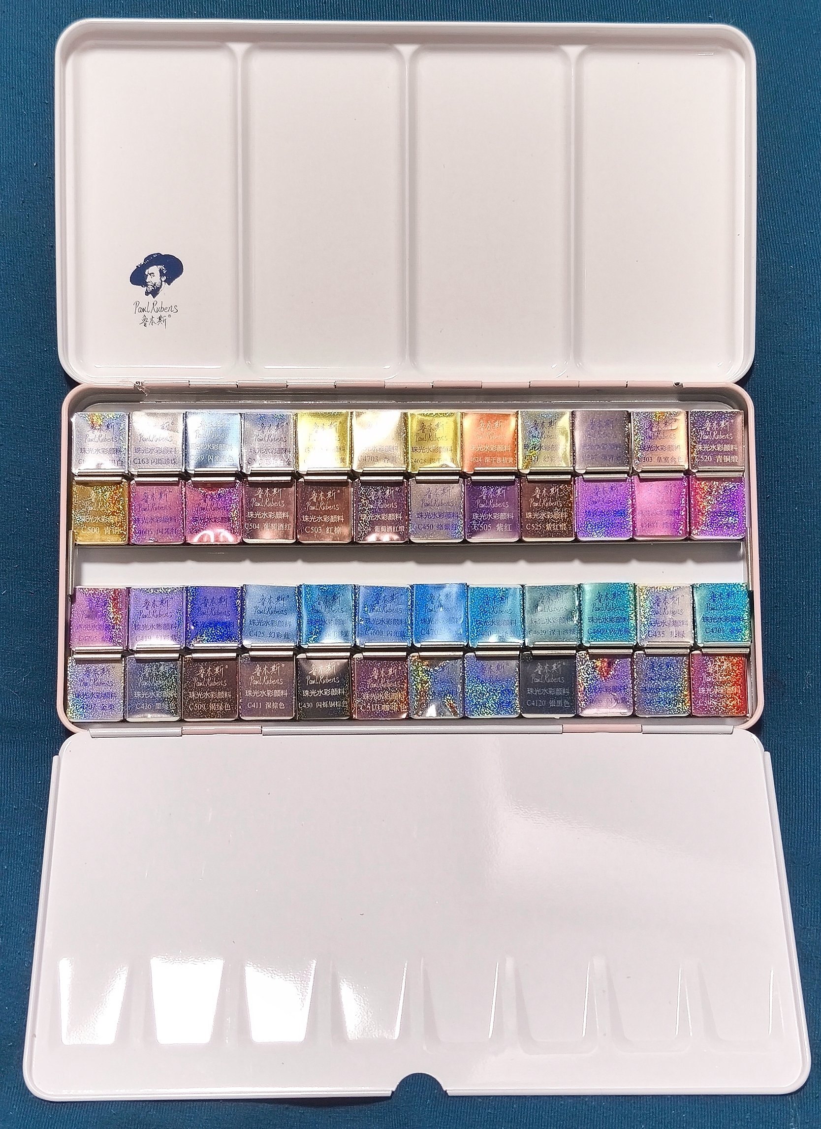 Paul Rubens パール固形水彩48色セットを購入しました！｜沙姫 / 葬花水葬
