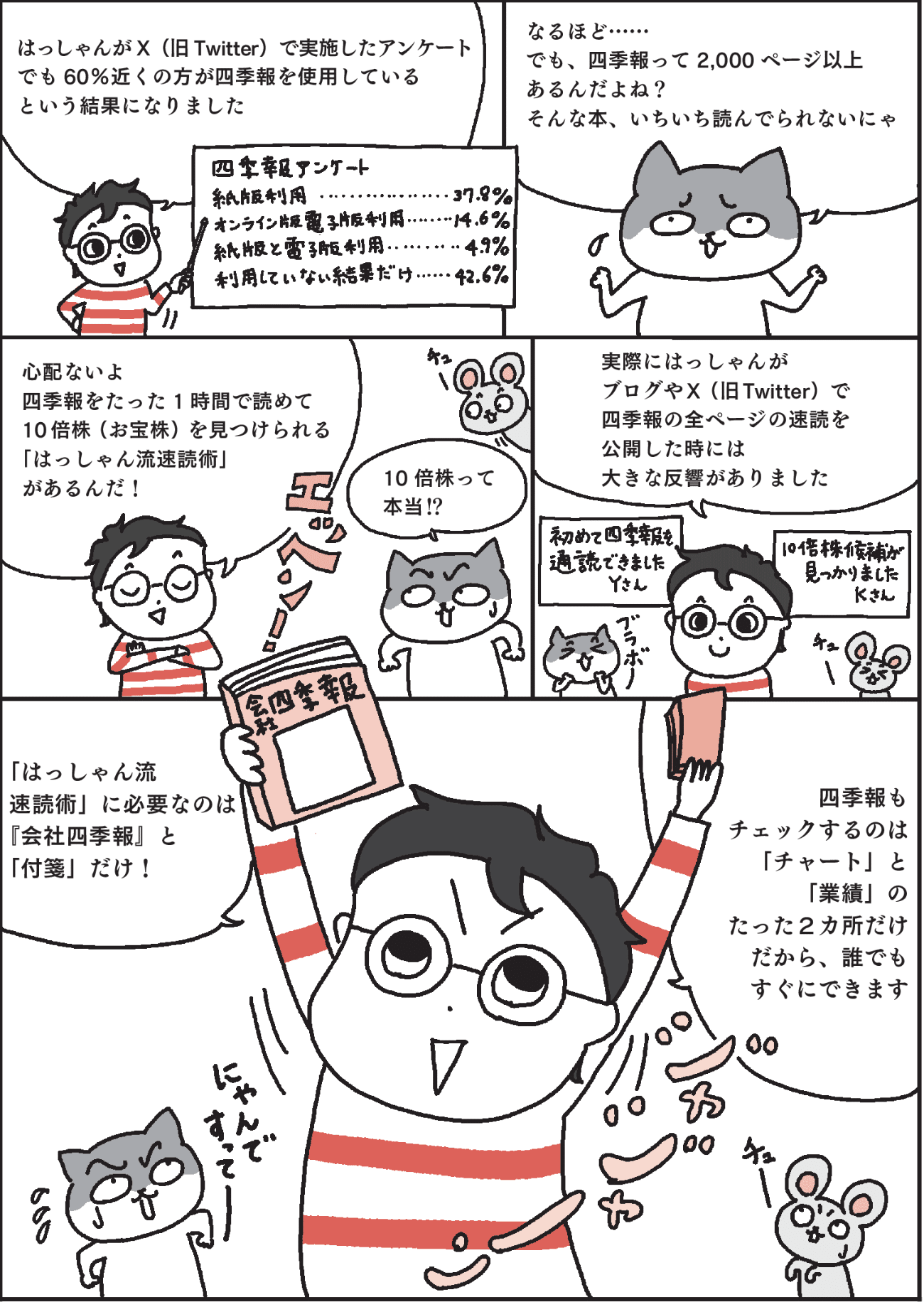 投資初心者が有望な「10倍株」を見つけられる裏技──はっしゃん式四季