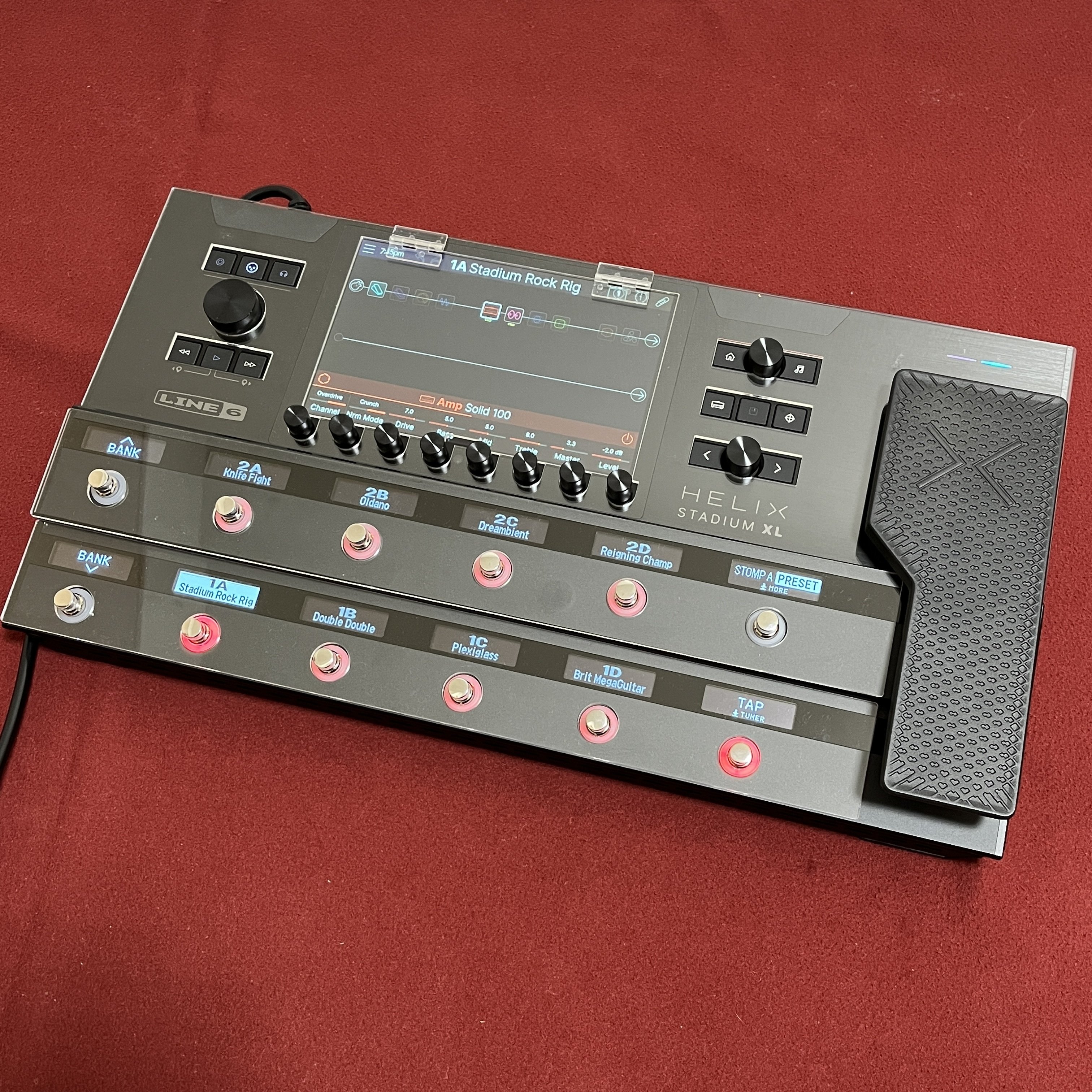 Helix Stadium XL Floorアクリル保護カバー（液晶部開閉型） Helix Stadium XL Floor用アクリルパネル｜PiPPiN